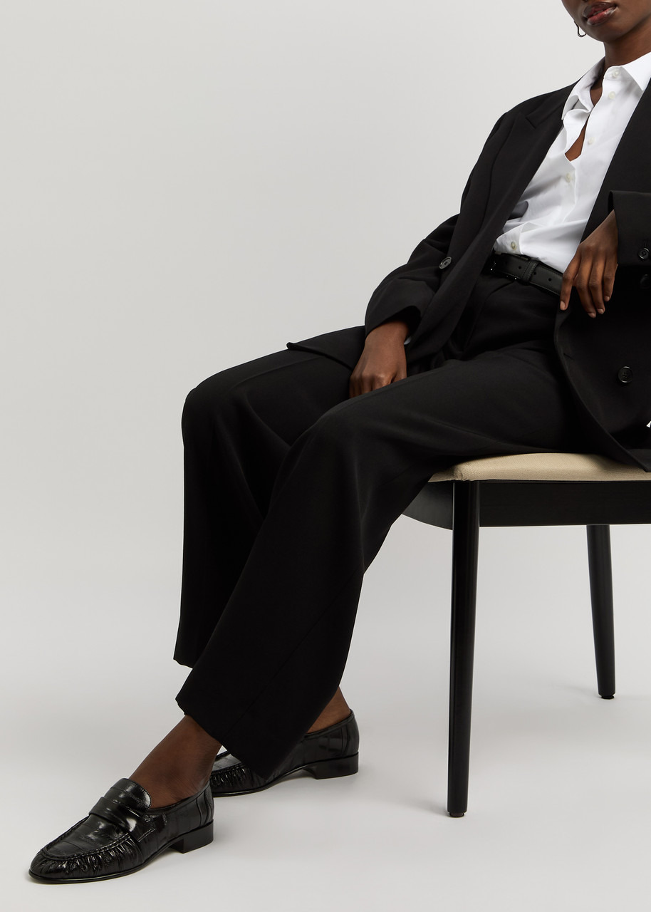 The Row Soft 25 Leather Loafers - 5