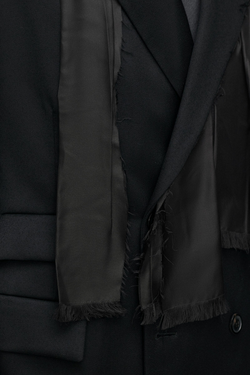 Wool Scarf Coat 6