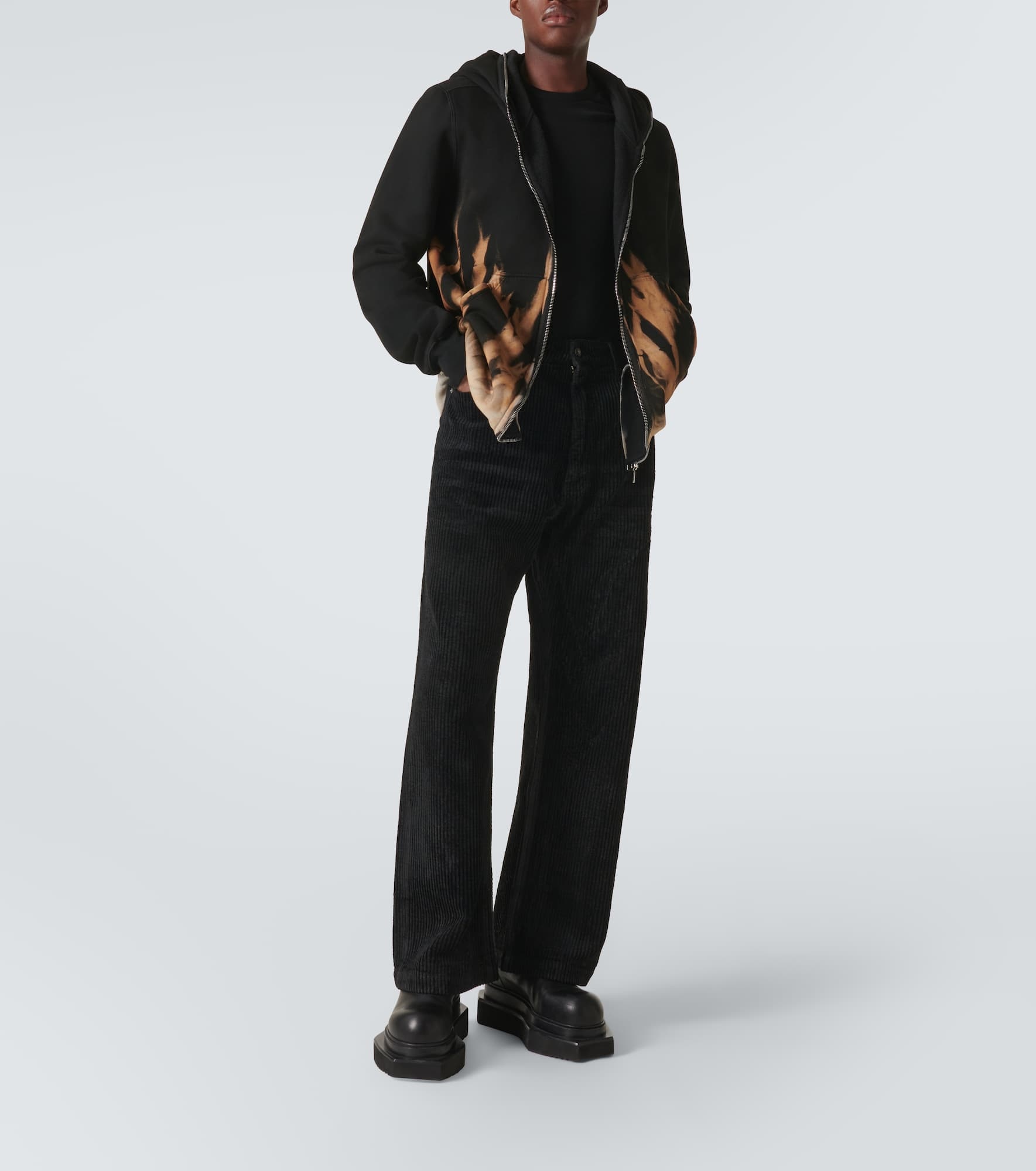 Jumbo Gimp cotton hoodie - 2