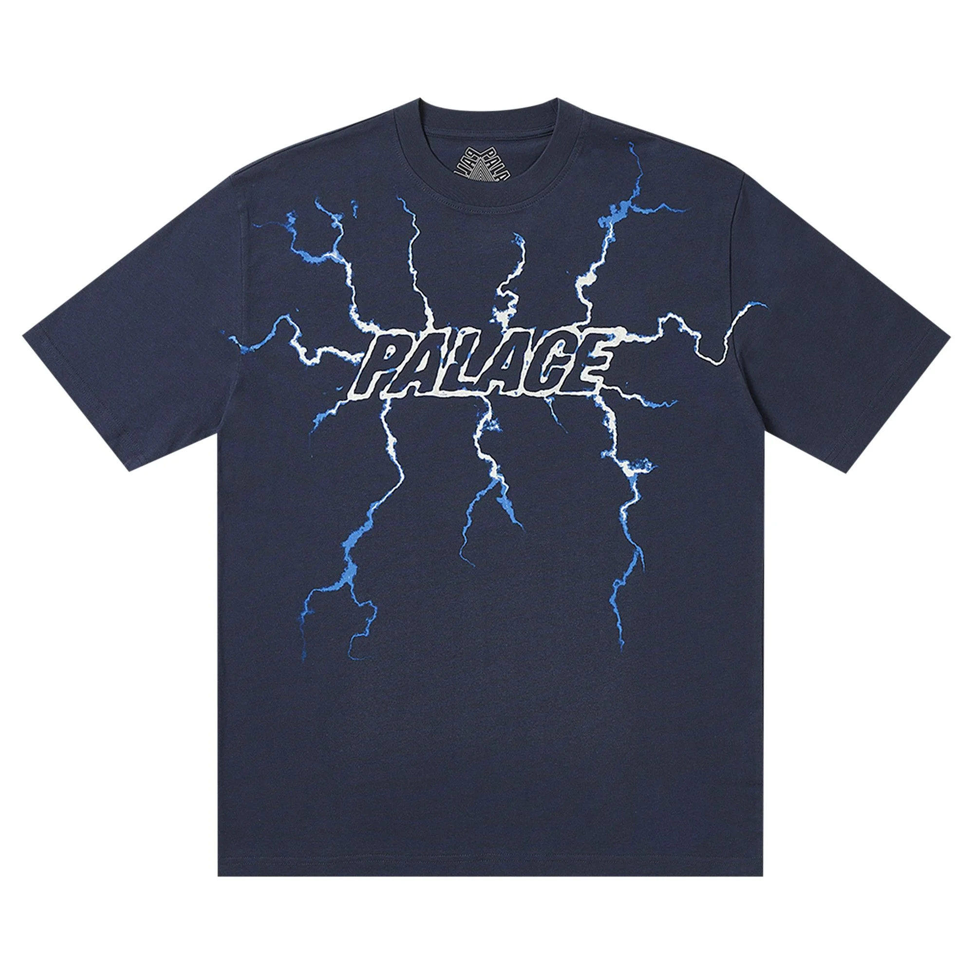 Palace Fully Charged T-Shirt 'Navy' - 1