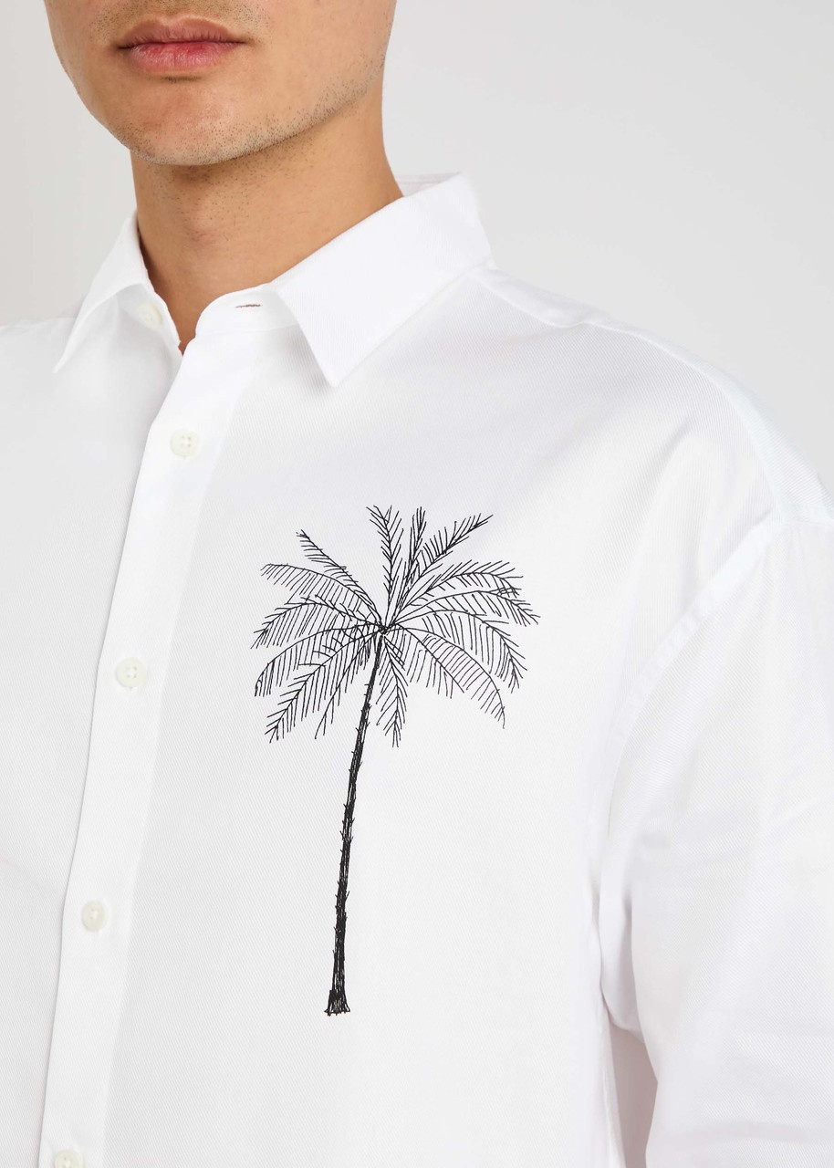 Jacquemus La Chemise Simon Printed Cotton Shirt - 5
