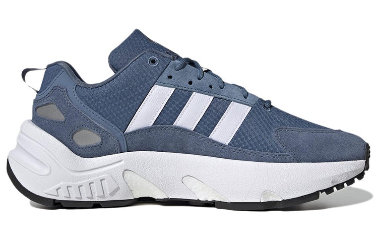 カイト Adidas ZX 22 Boost Altered Blue Cloud White Wonder Steel