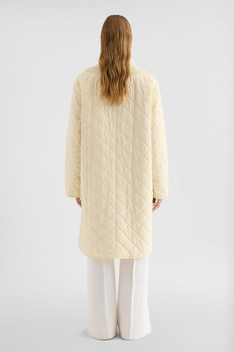 Taffeta Quilted Down Coat 5