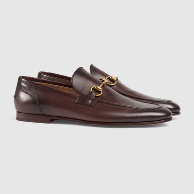 GUCCI Gucci Jordaan leather loafer outlook