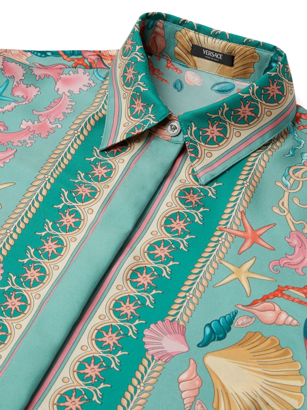 Underwater Barocco button-up shirt - 3