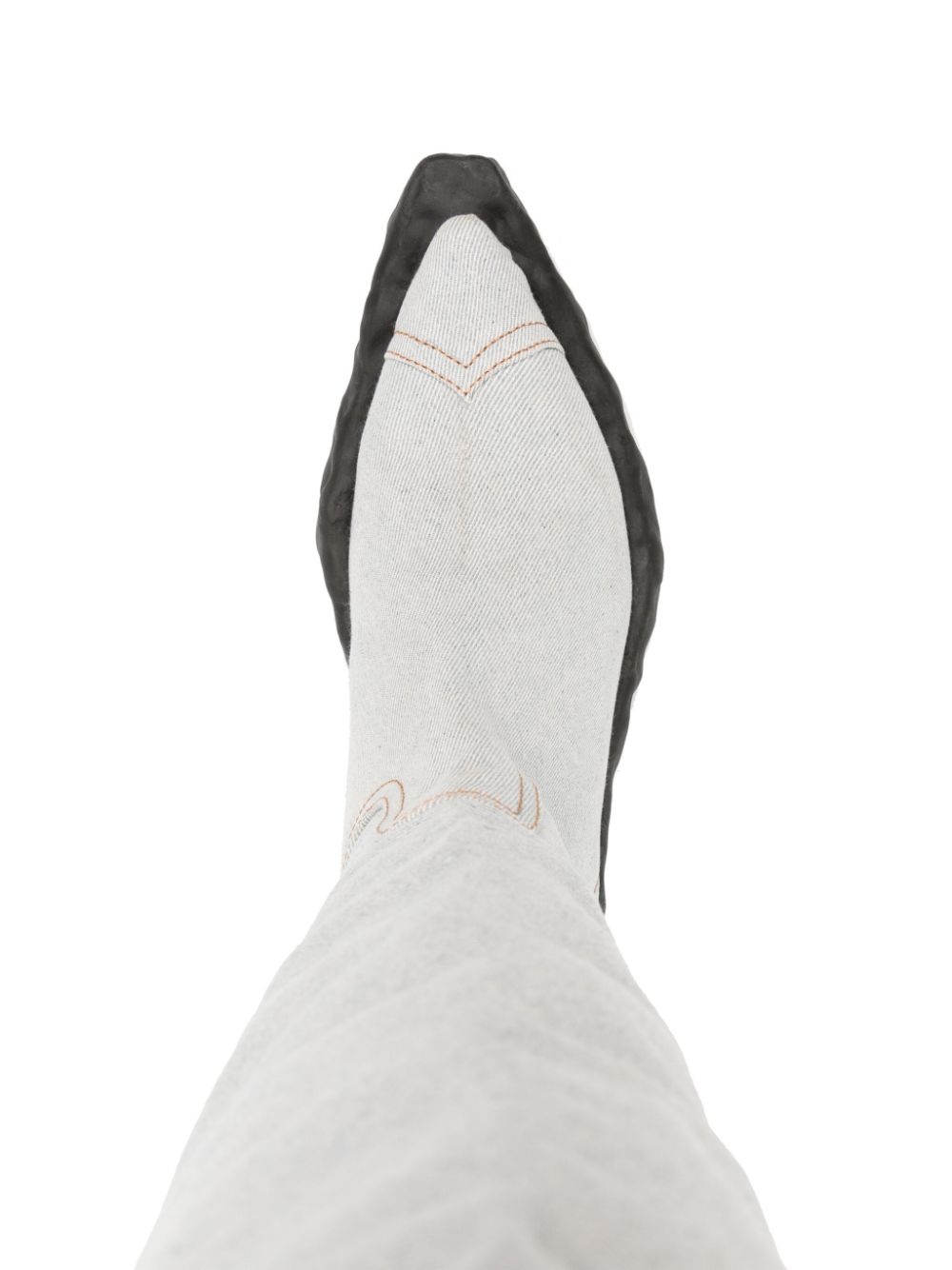 Venga denim knee-high boots - 4