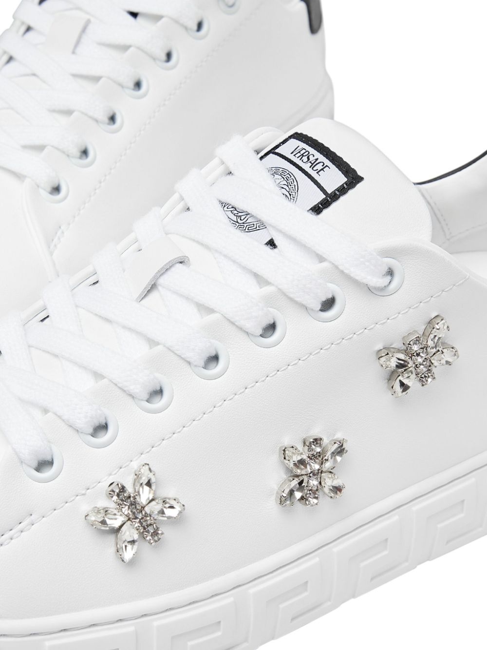 Crystal Greca sneakers - 4