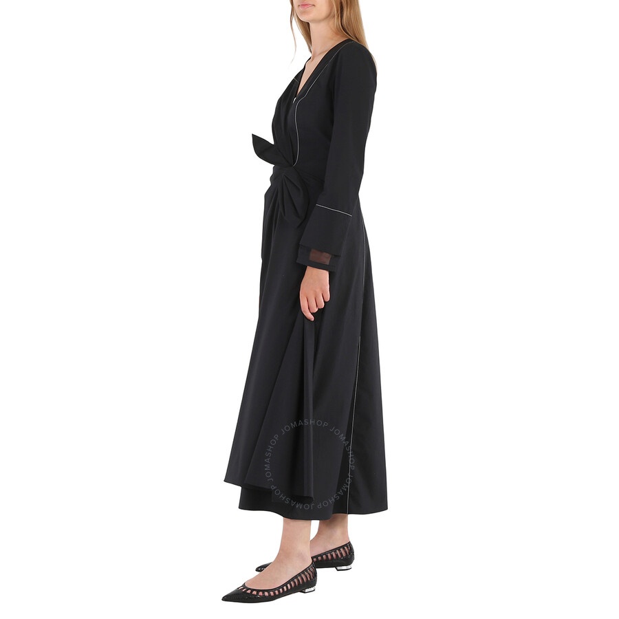 Loewe Black Knot Front Dress - 6