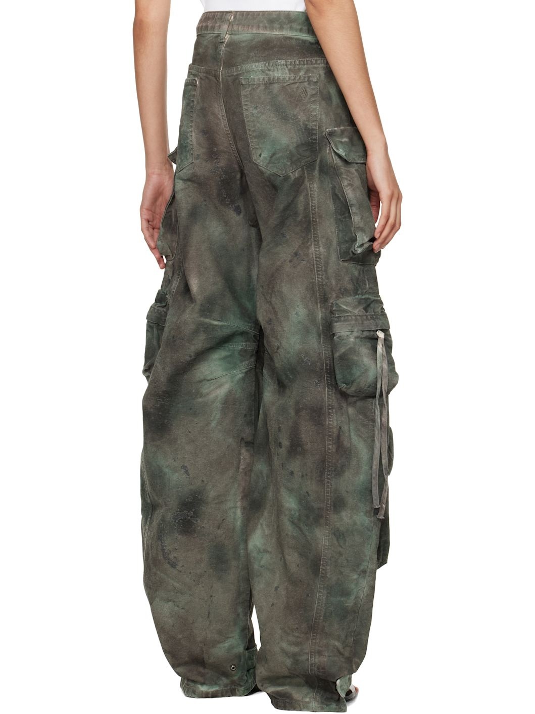 Green Fern Camouflage Jeans - 3