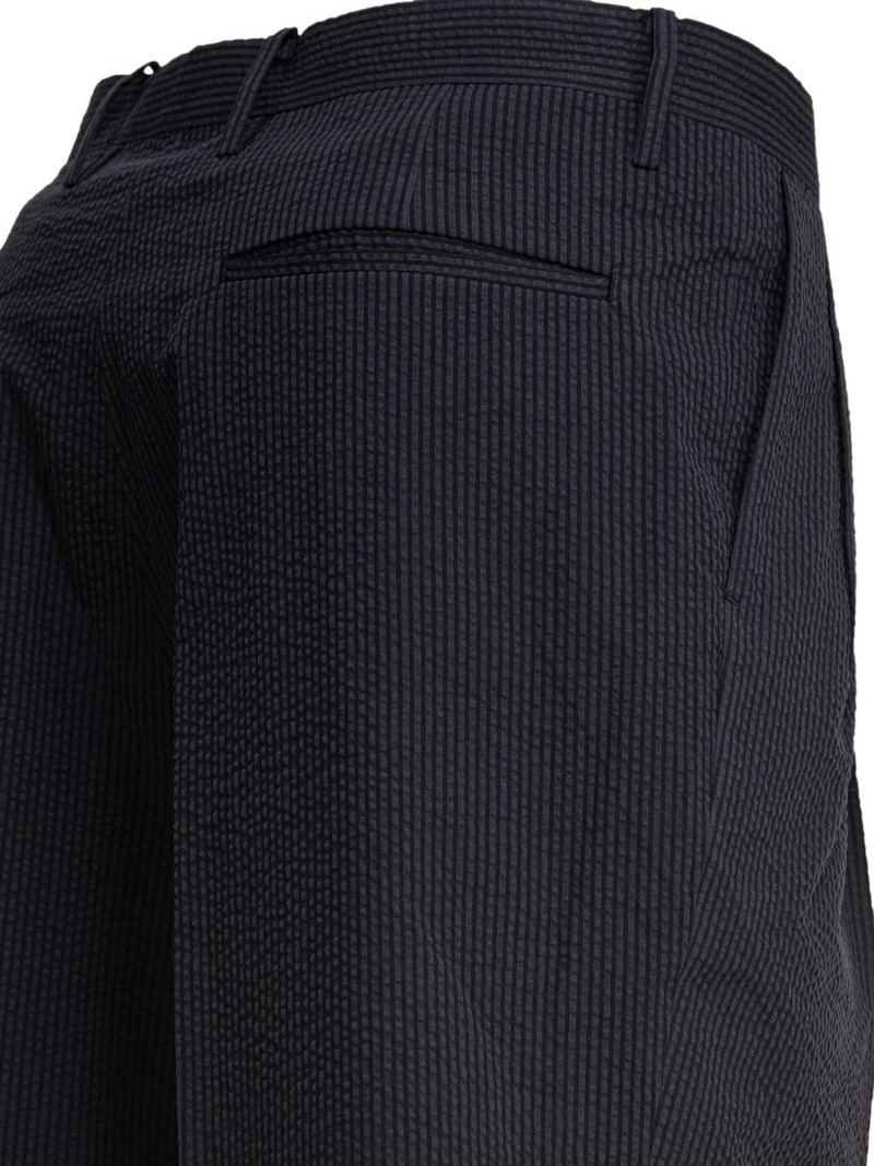 pleated pinstripe trousers 4