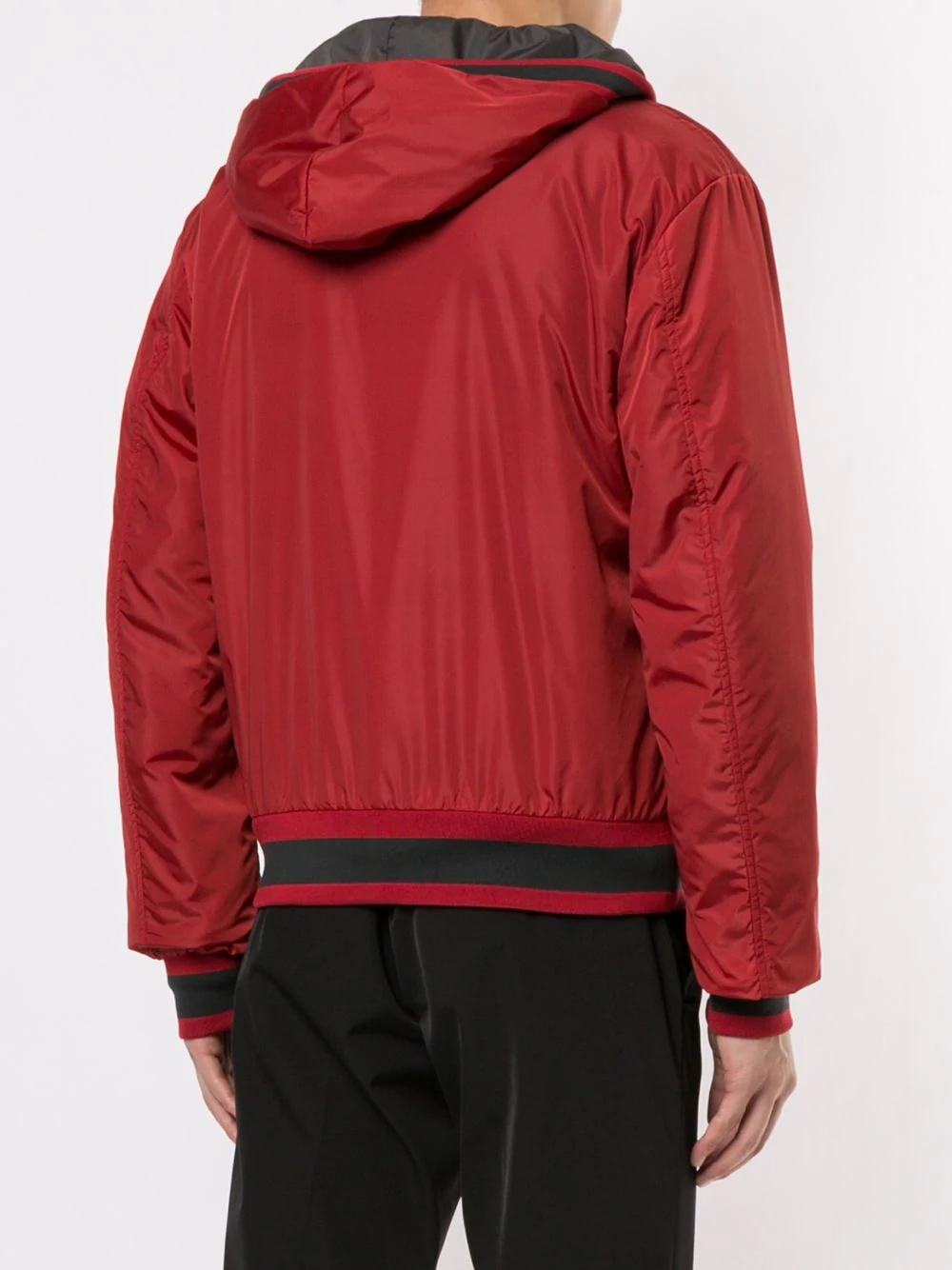 hooded bomber jacket - 4