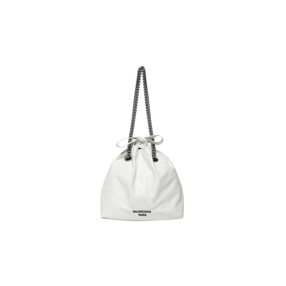 Women's Crush Small Tote Bag in Optic White - 1