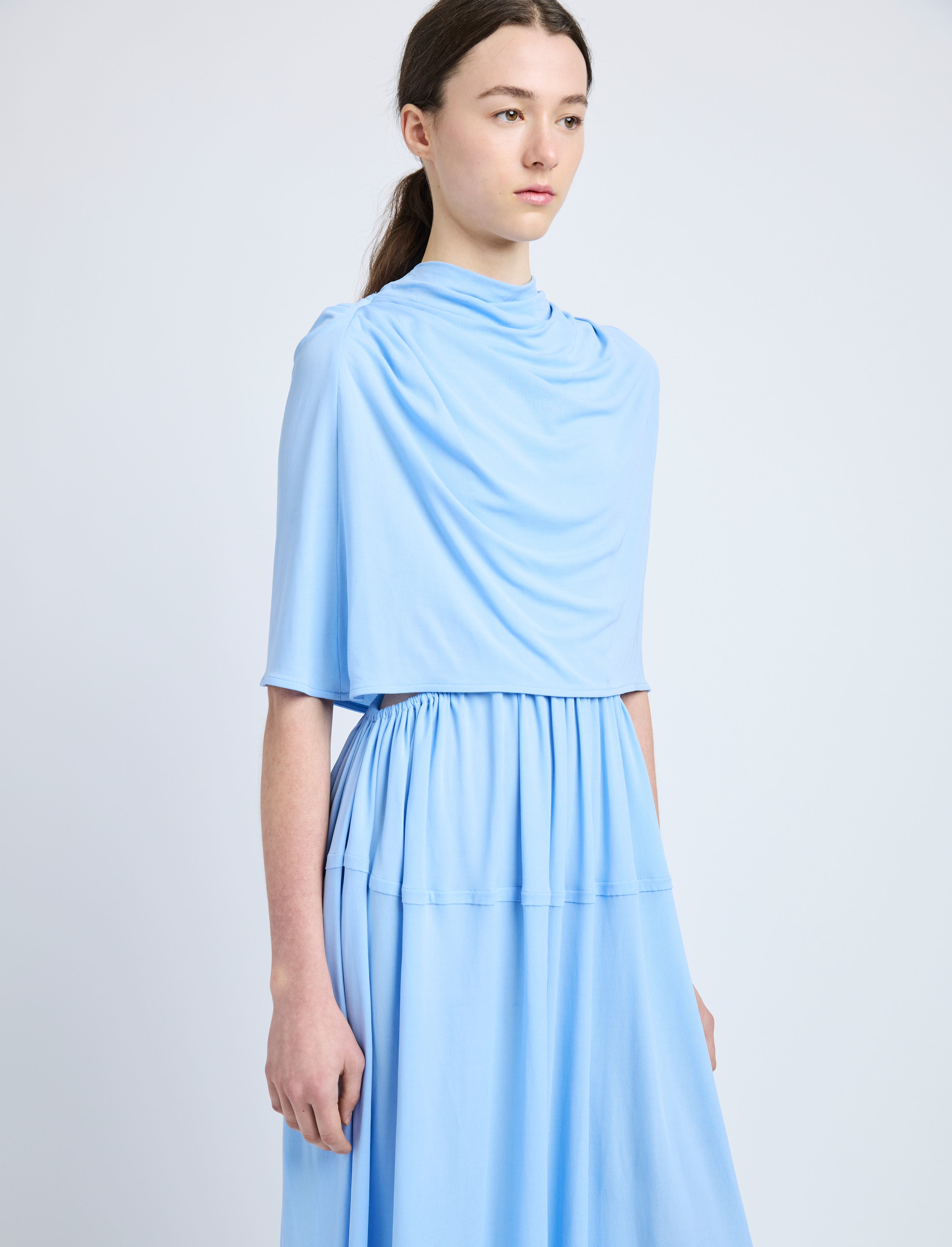 Frankie Dress in Matte Jersey - 5