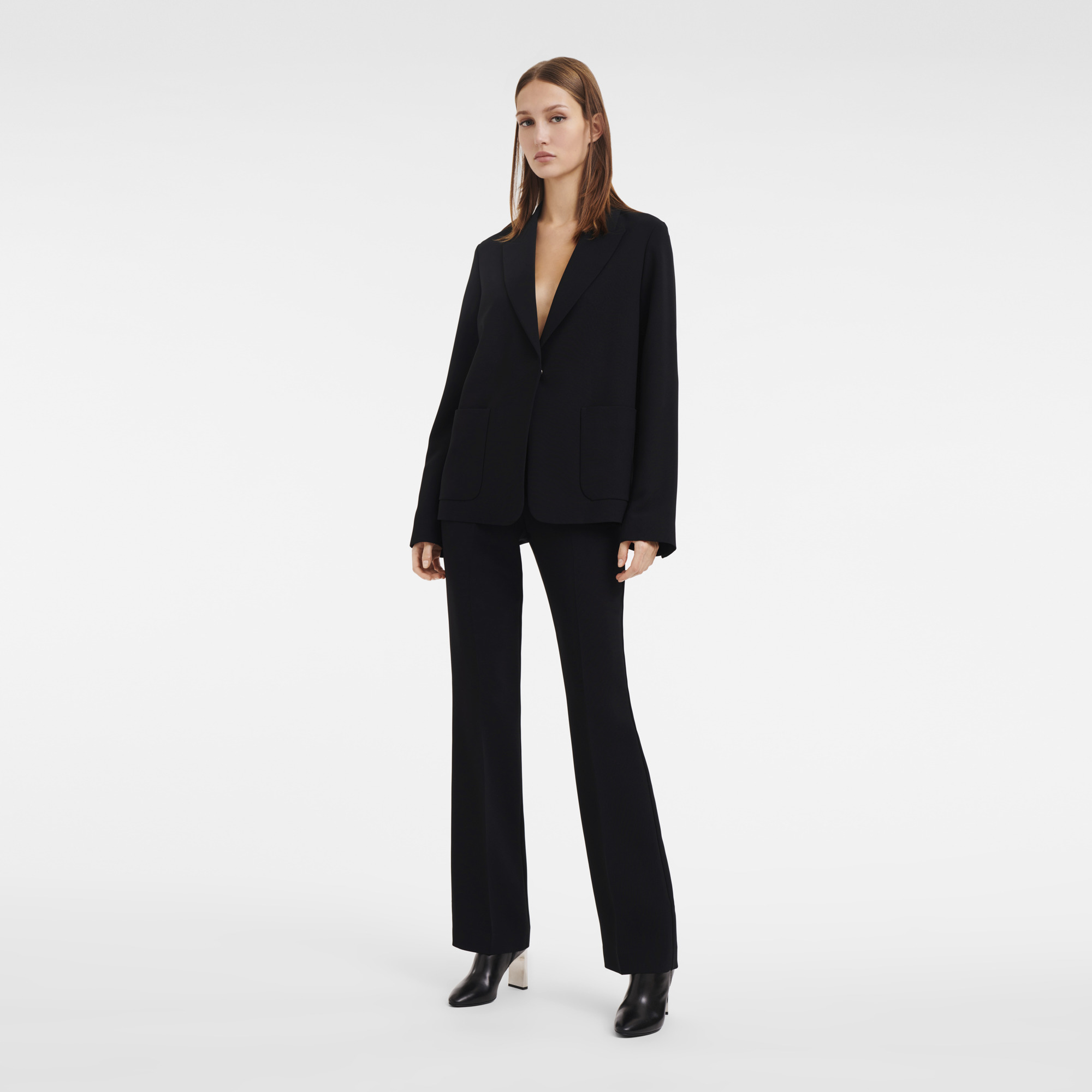 Jacket Black - Crepe - 2