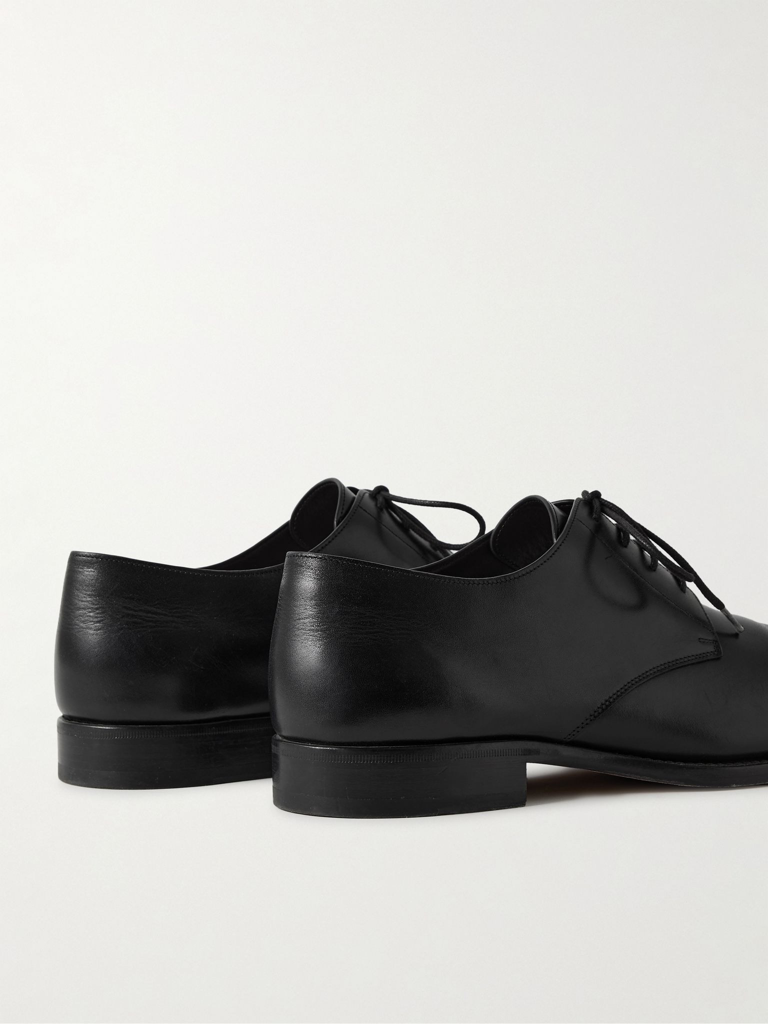 Novus Leather Derby Shoes Black - 4