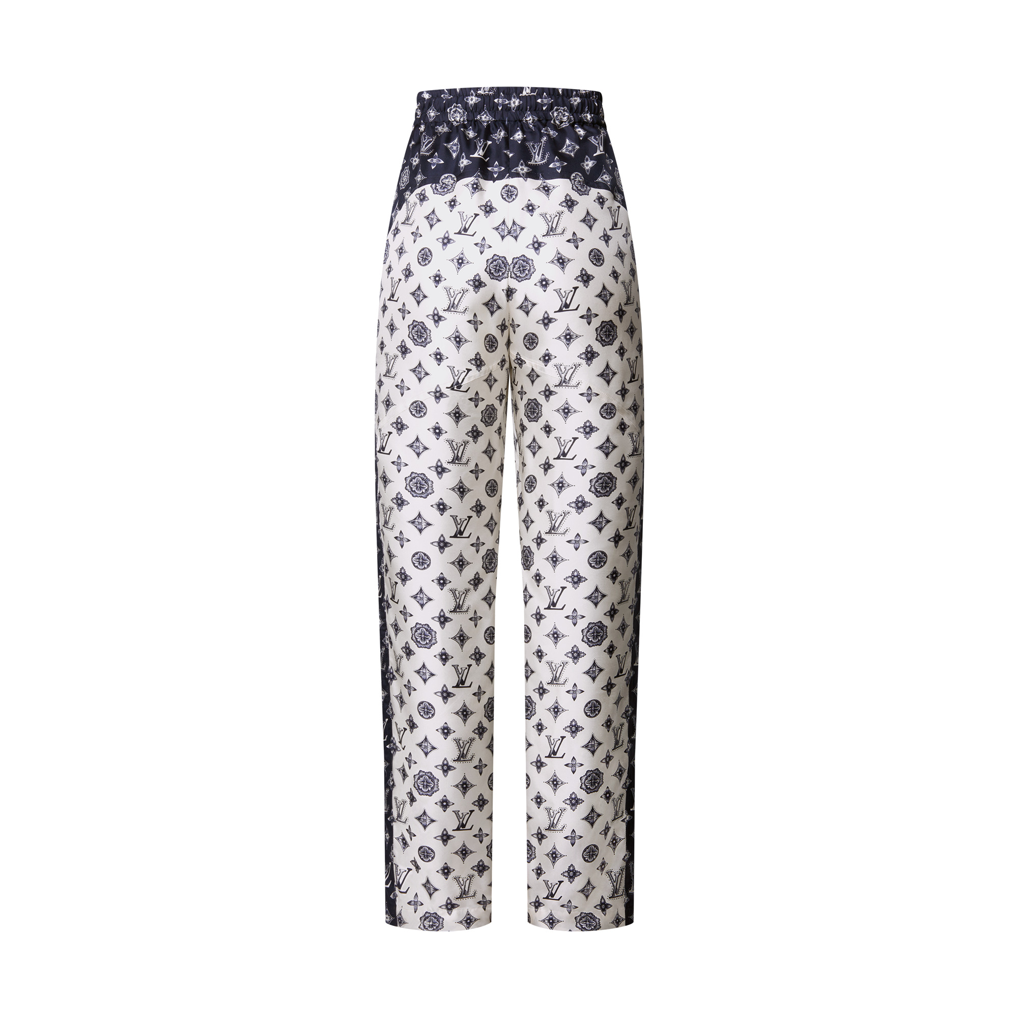 Monogram Silk Jogging Pants - 3