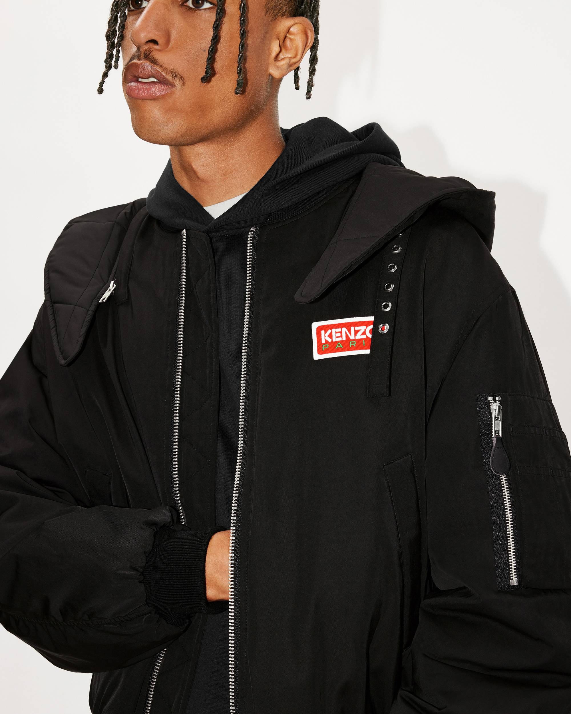 Short parka with hood - 7