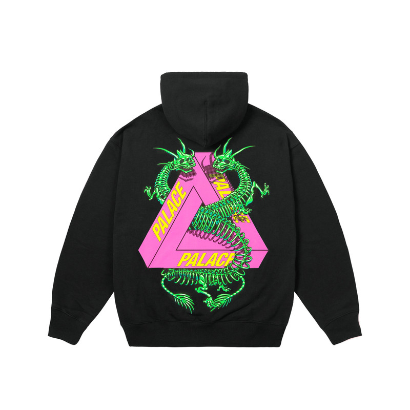 DRAGON BONES TRI HOOD BLACK 1