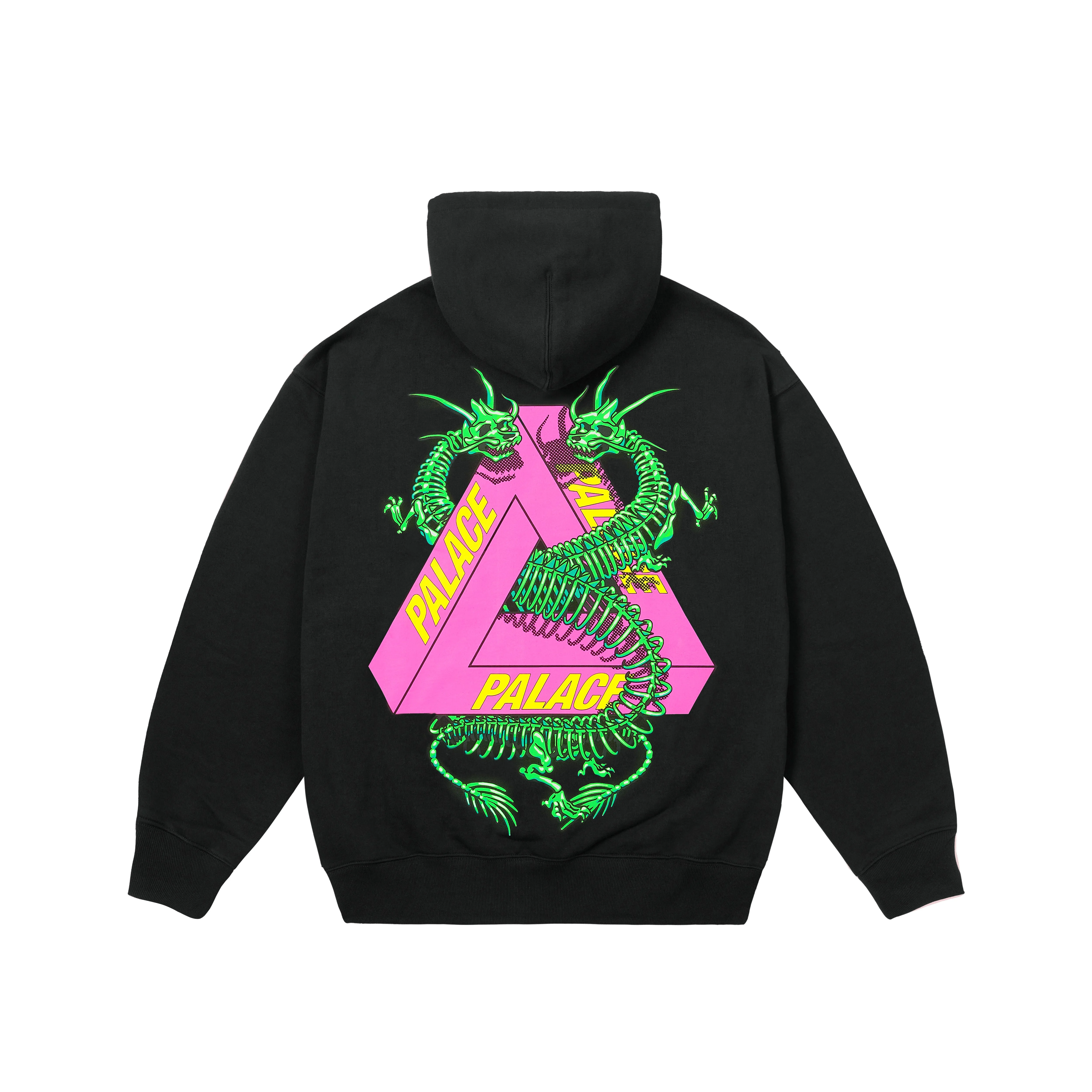 DRAGON BONES TRI HOOD BLACK - 1
