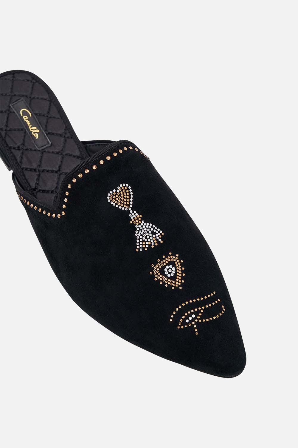 BELLE CRYSTALLED SLIPPER - 2