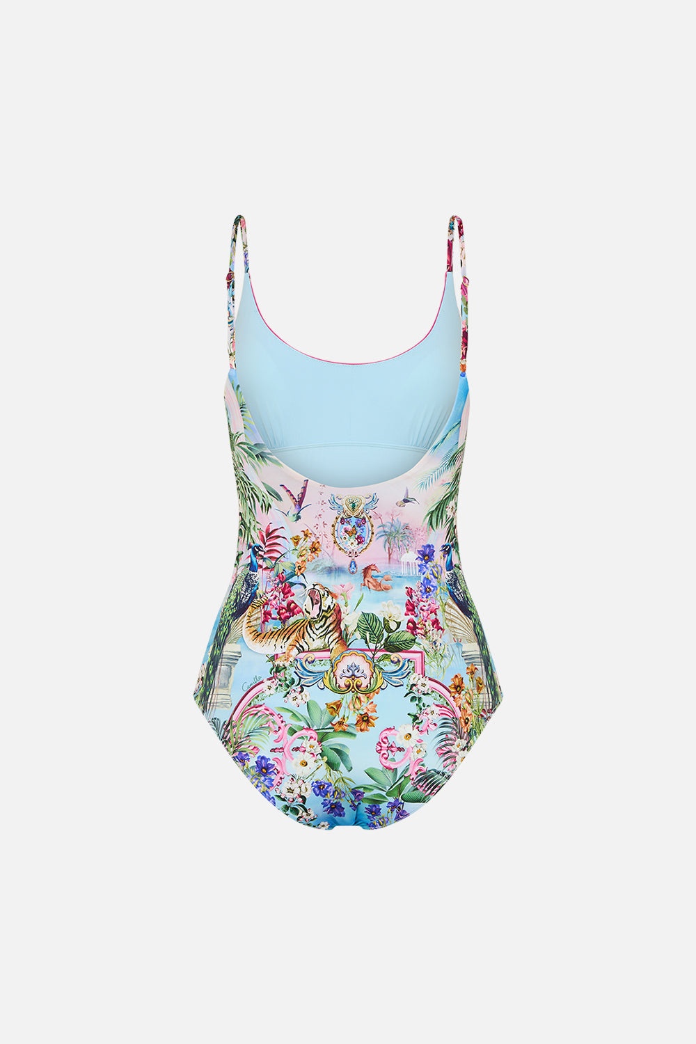 SCOOP NECK ONE PIECE WITH SCOOP BACK - 6