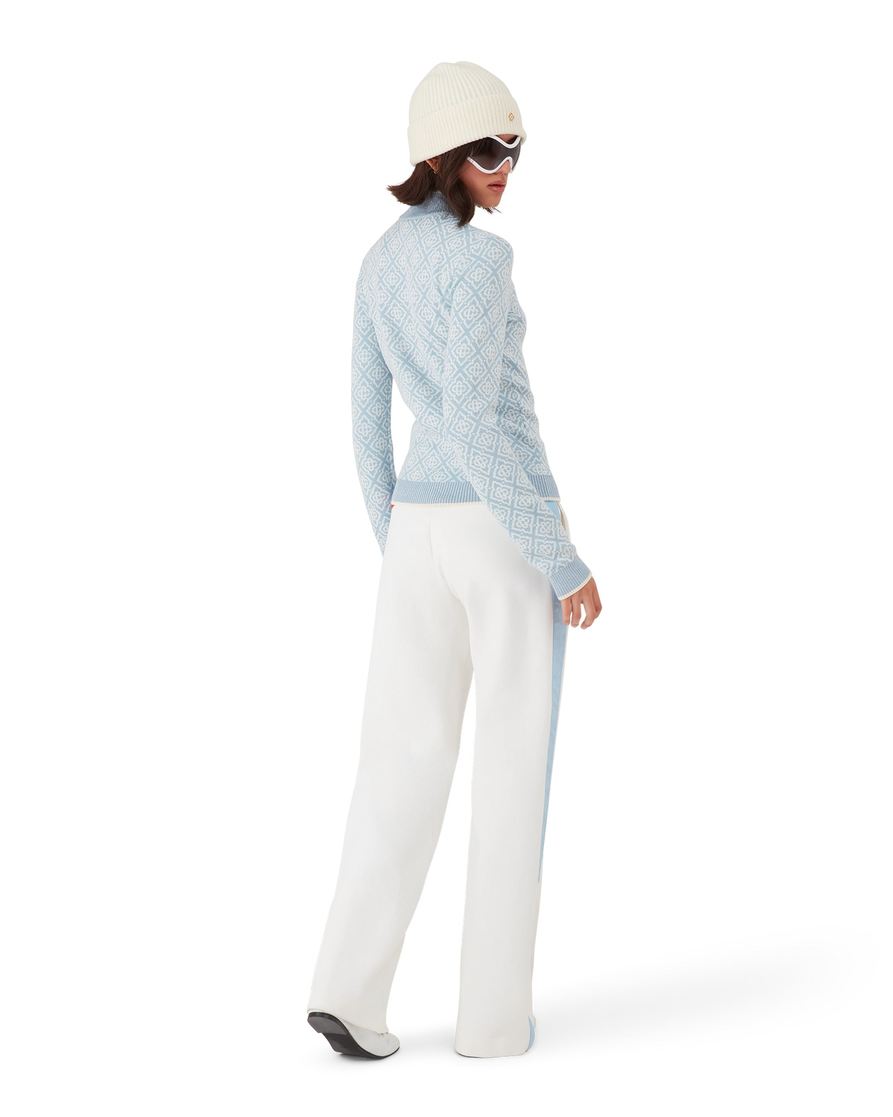 Ski Monogram High Neck Top | Casablanca Paris - 3