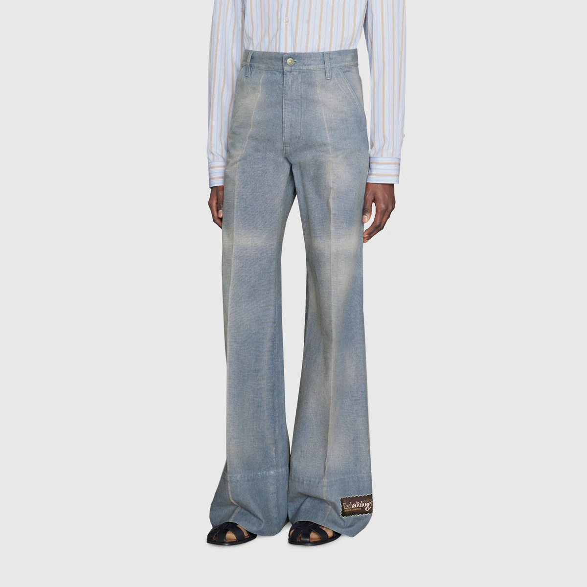 Eco solarized organic denim pant - 3