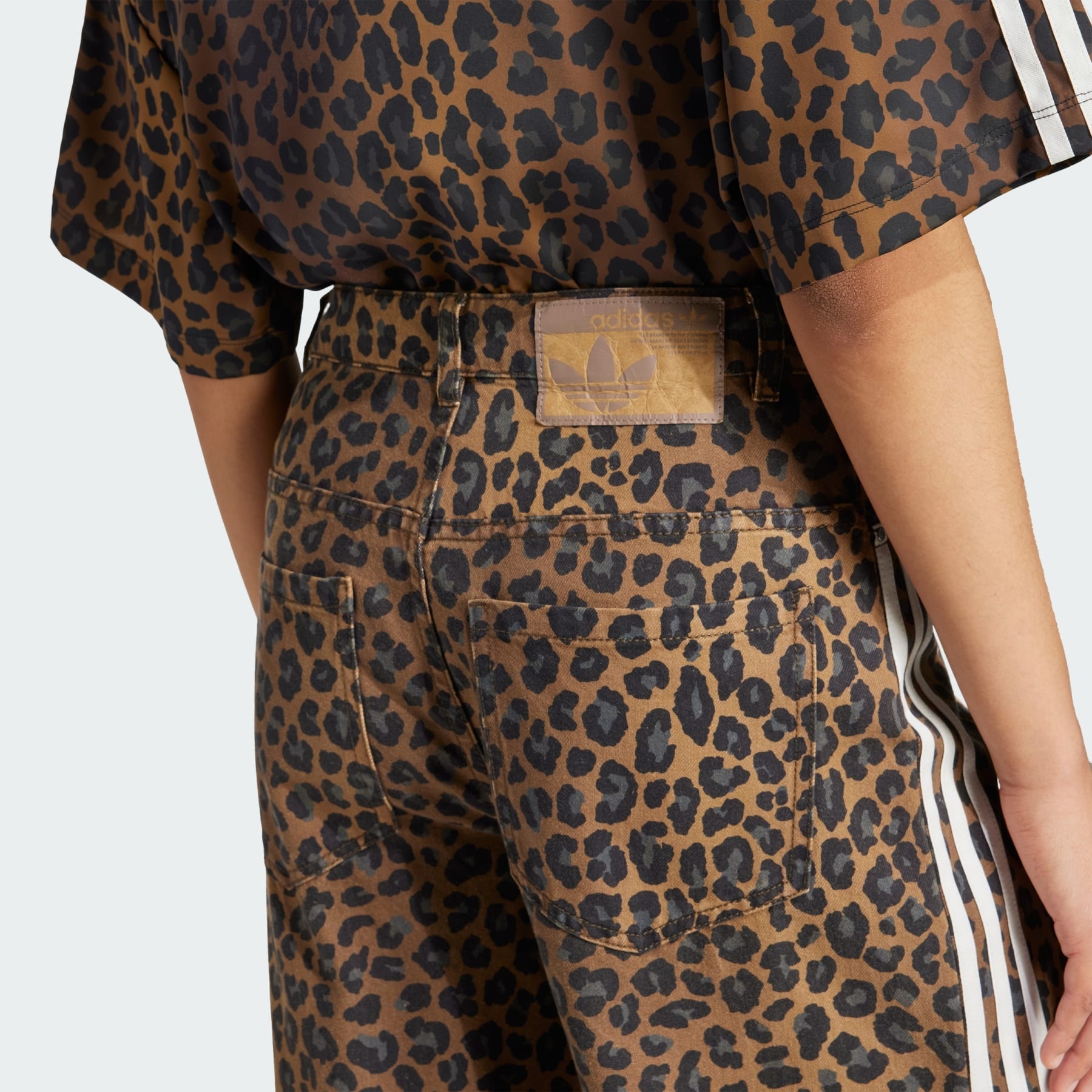 adidas Originals Denim Loose Pants - 6