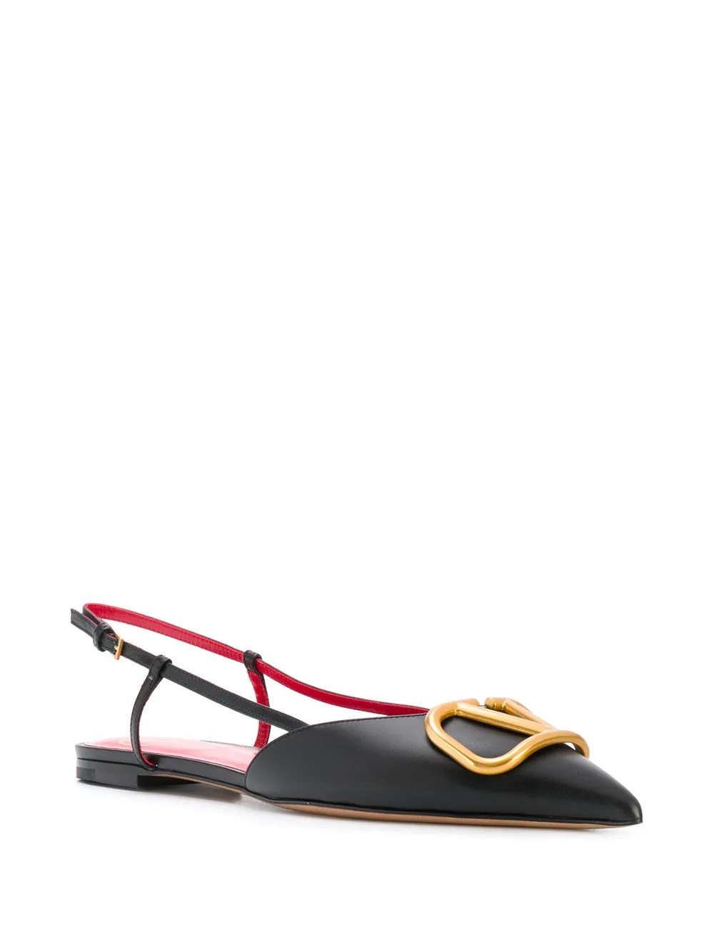 VLOGO slingback ballerina shoes - 2