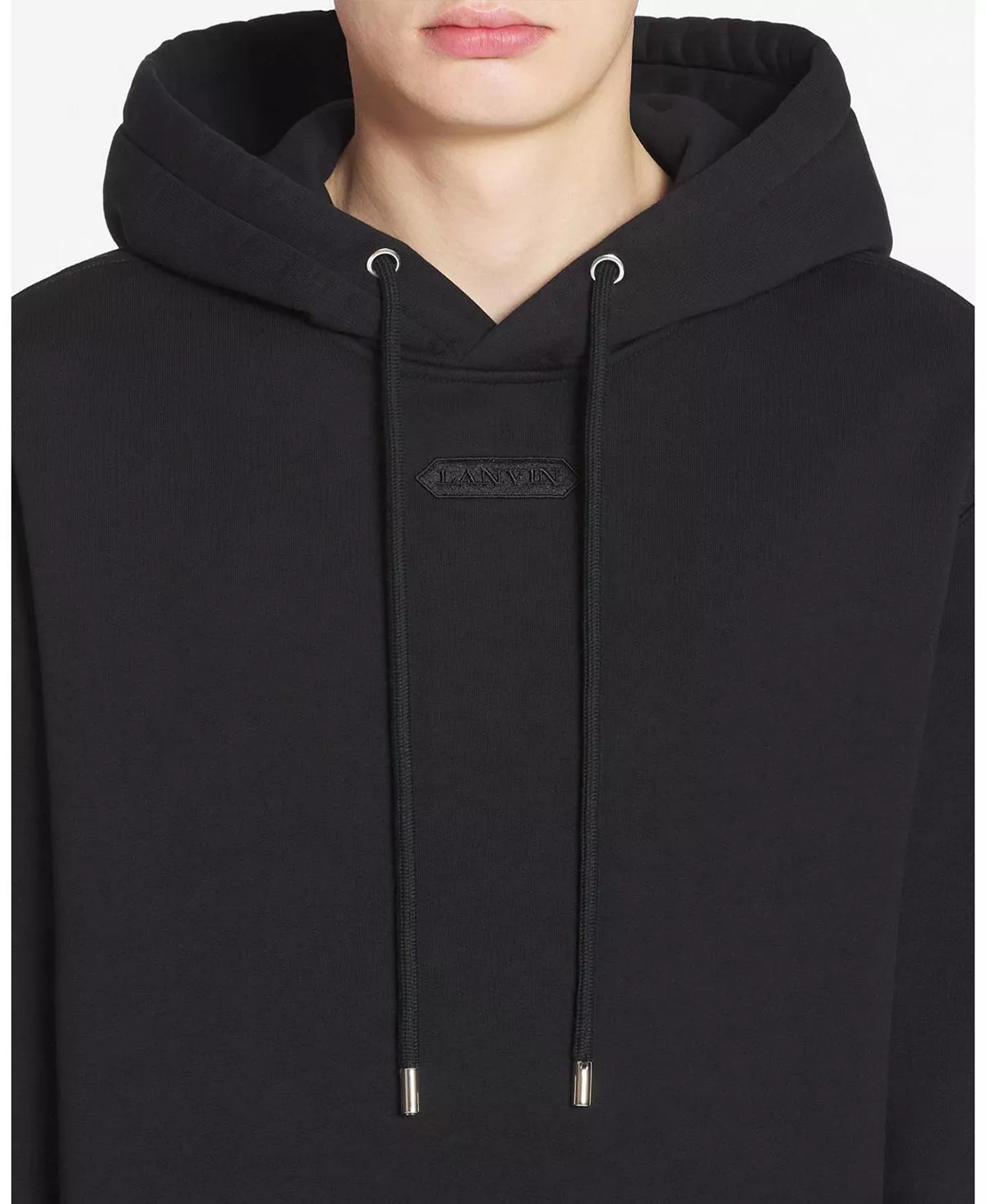Detail Loose-Fitting Hoodie - 4
