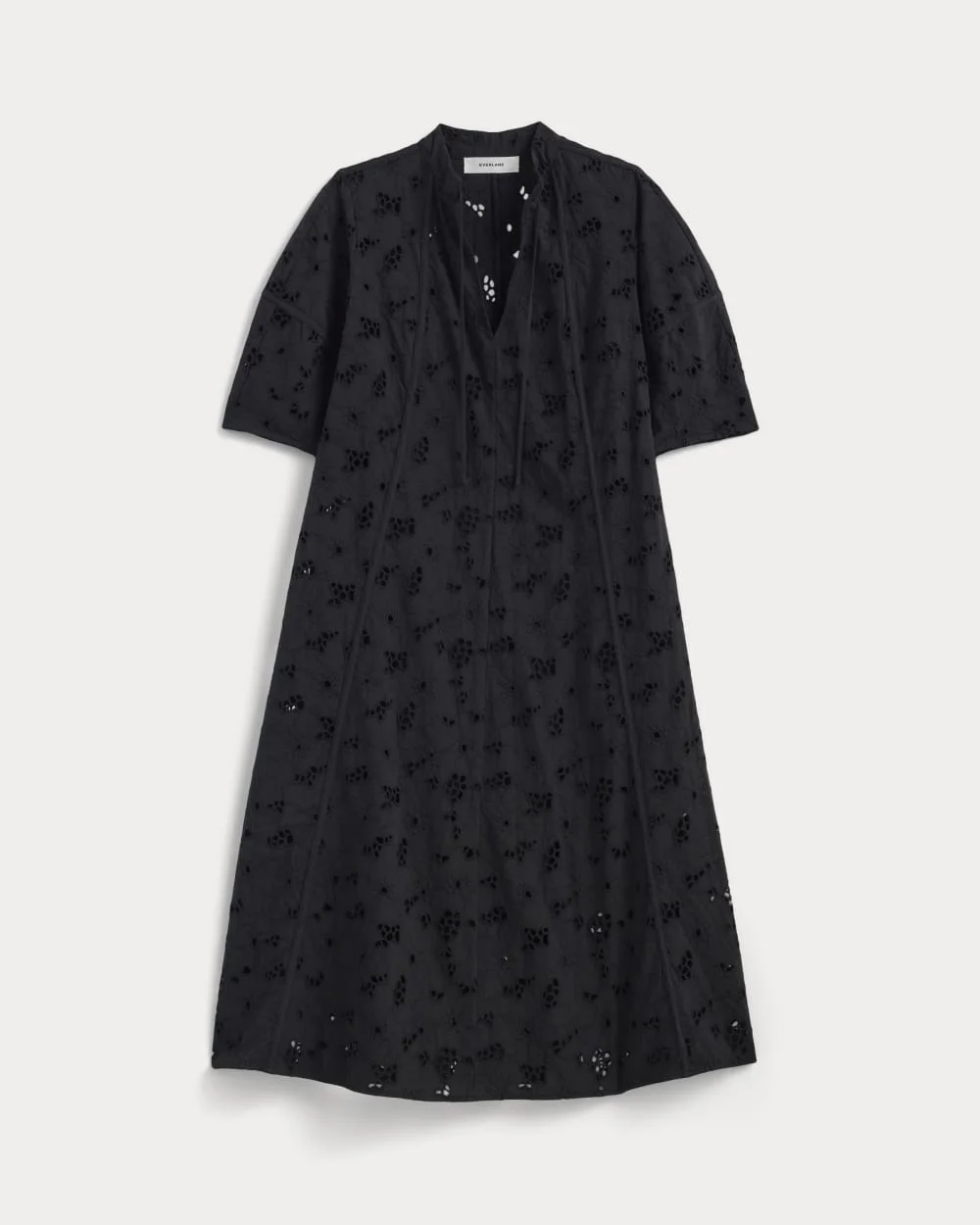THE EYELET MIDI DRESS - 1