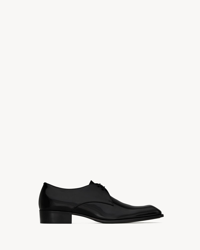 JEAN DERBIES IN SMOOTH LEATHER - 1