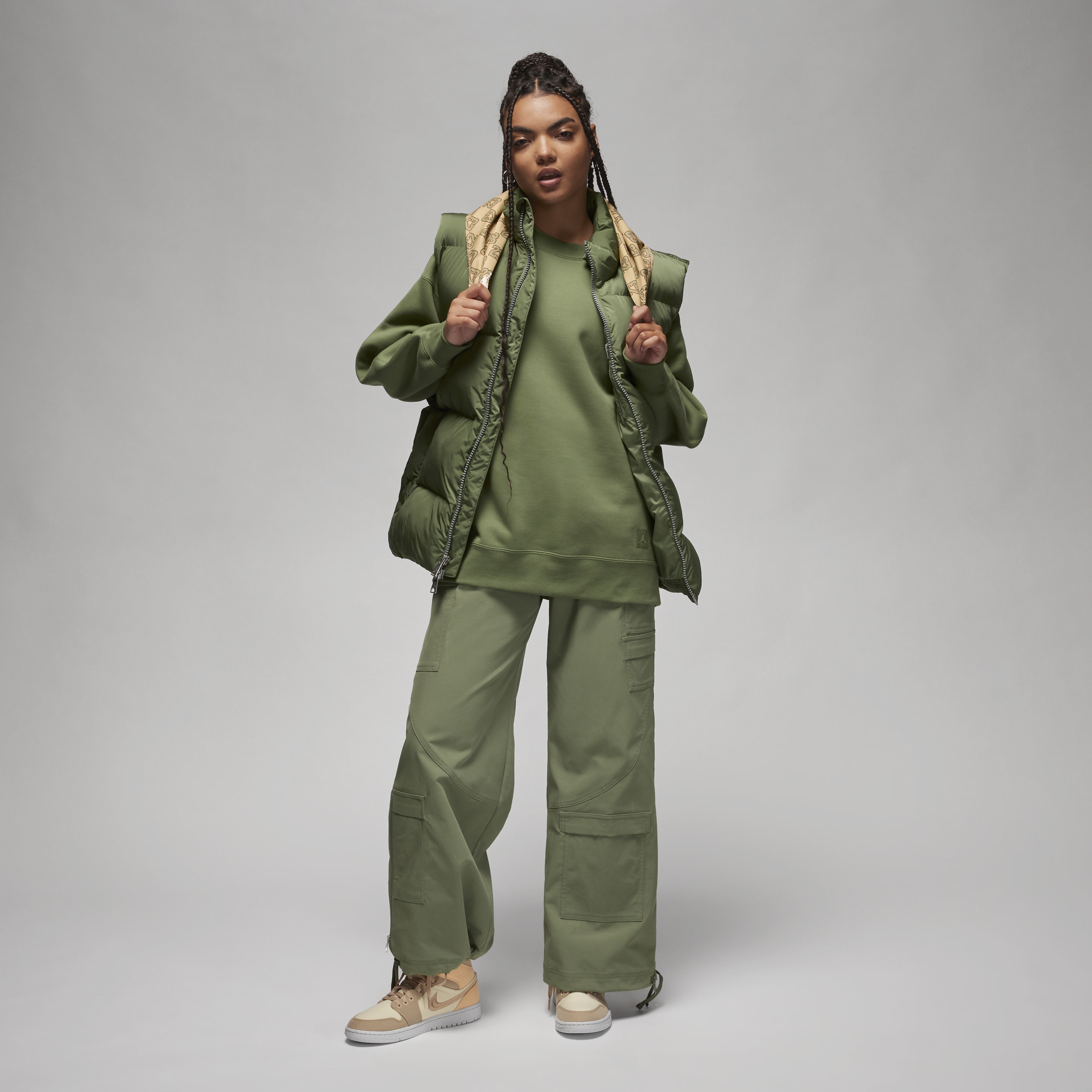 Women's Jordan Flight Fleece Crewneck Sweatshirt - 5