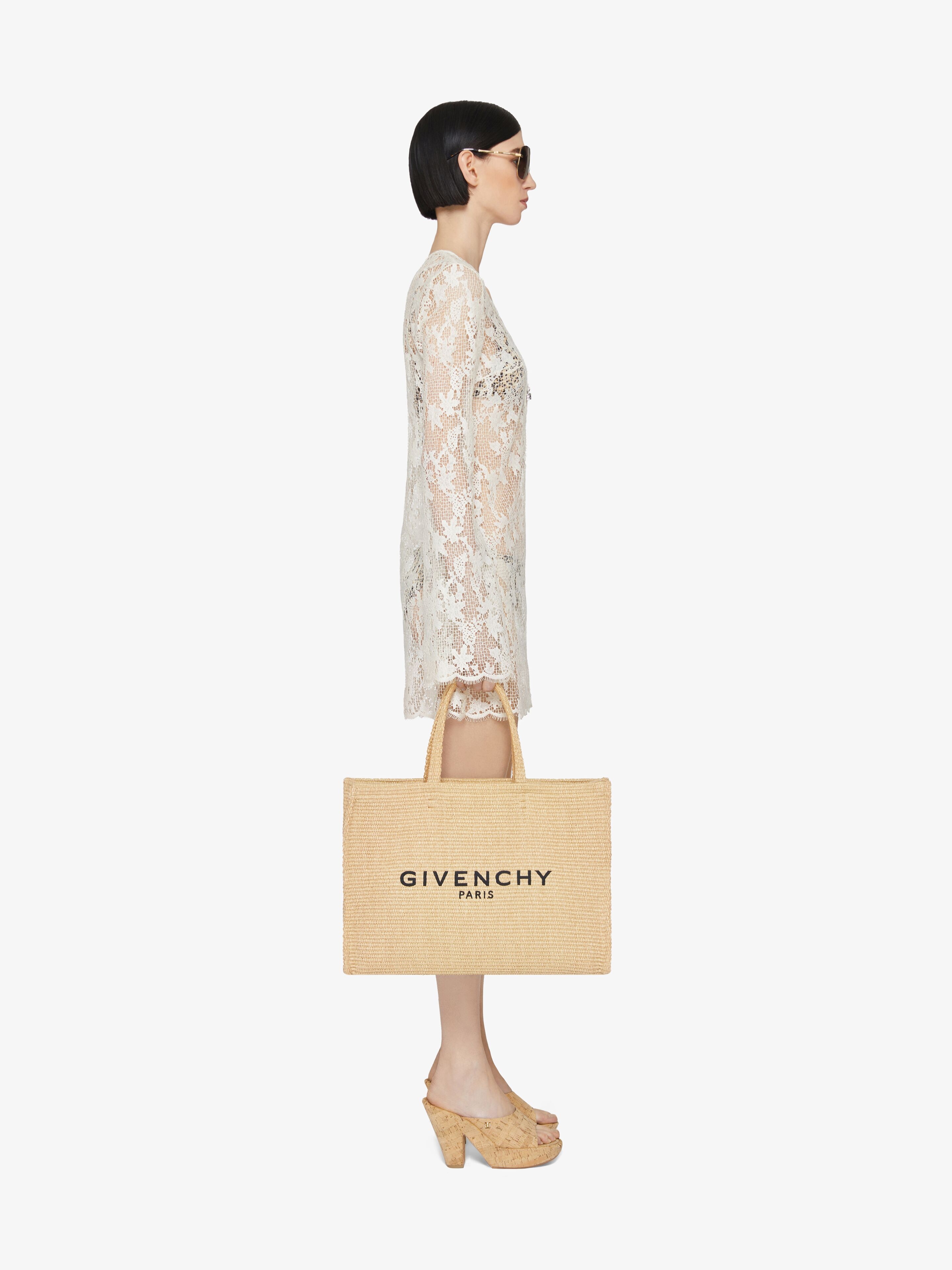 DRESS IN LACE WITH 4G DETAIL - 3