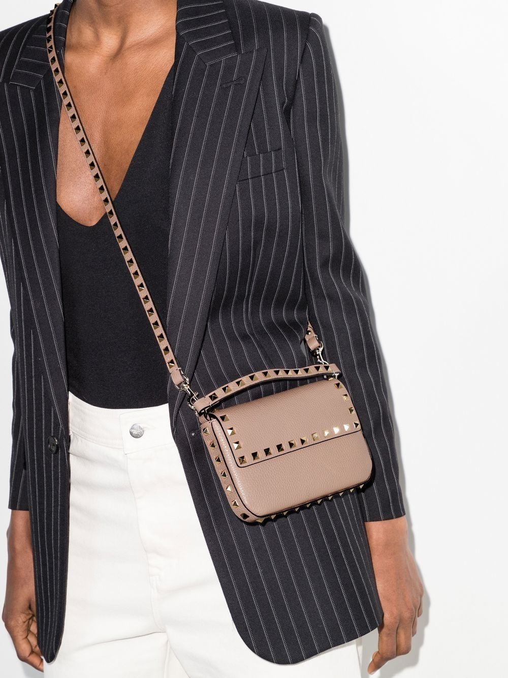 Rockstud top-handle mini bag - 2