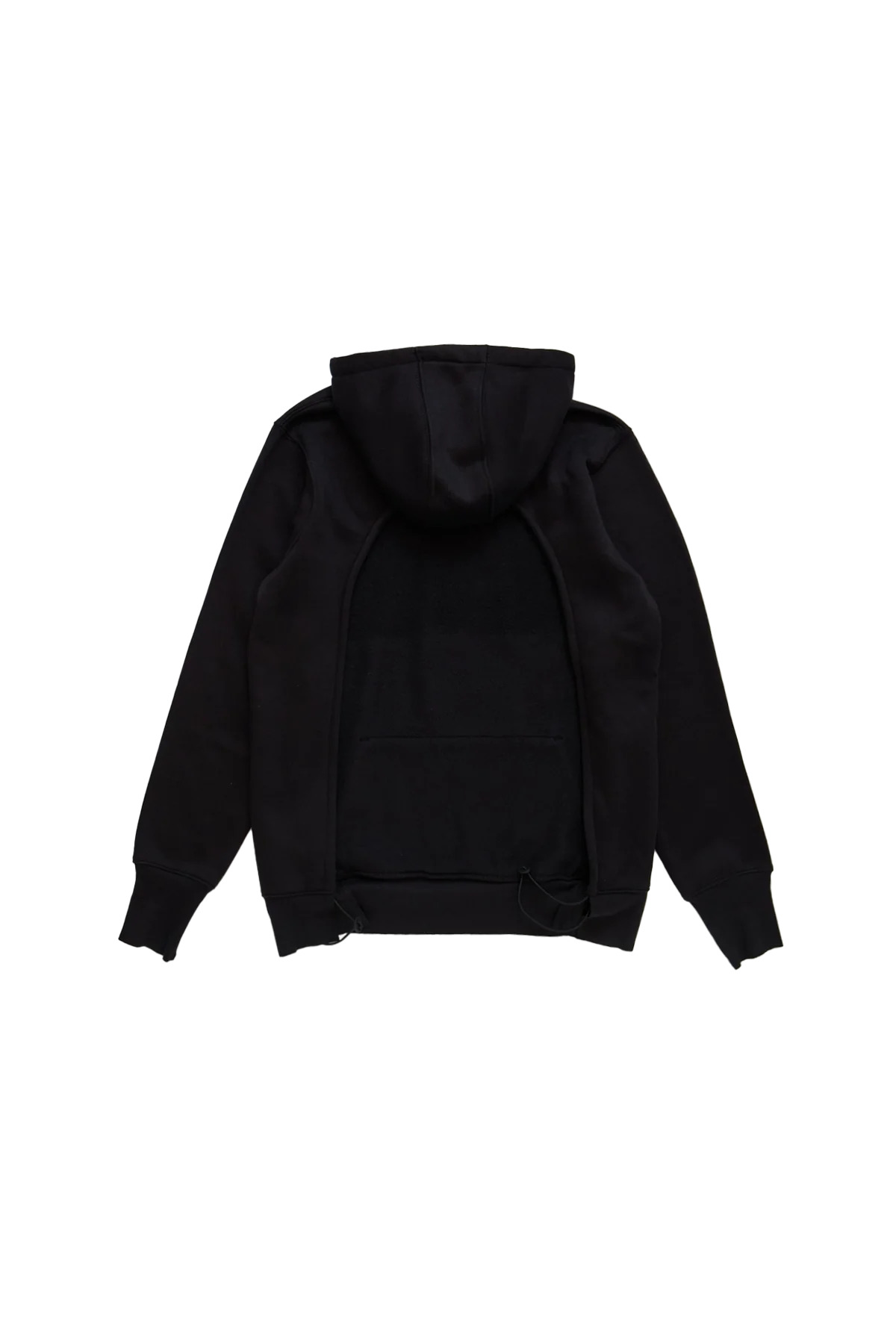 Prototypes Backless Hoodie Black - 2