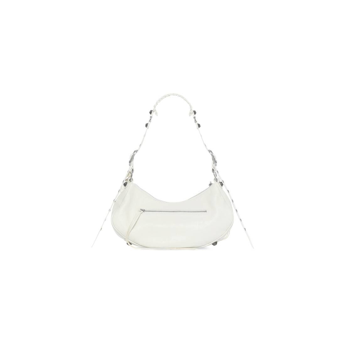 Women's Le Cagole Small Shoulder Bag  in White - 4