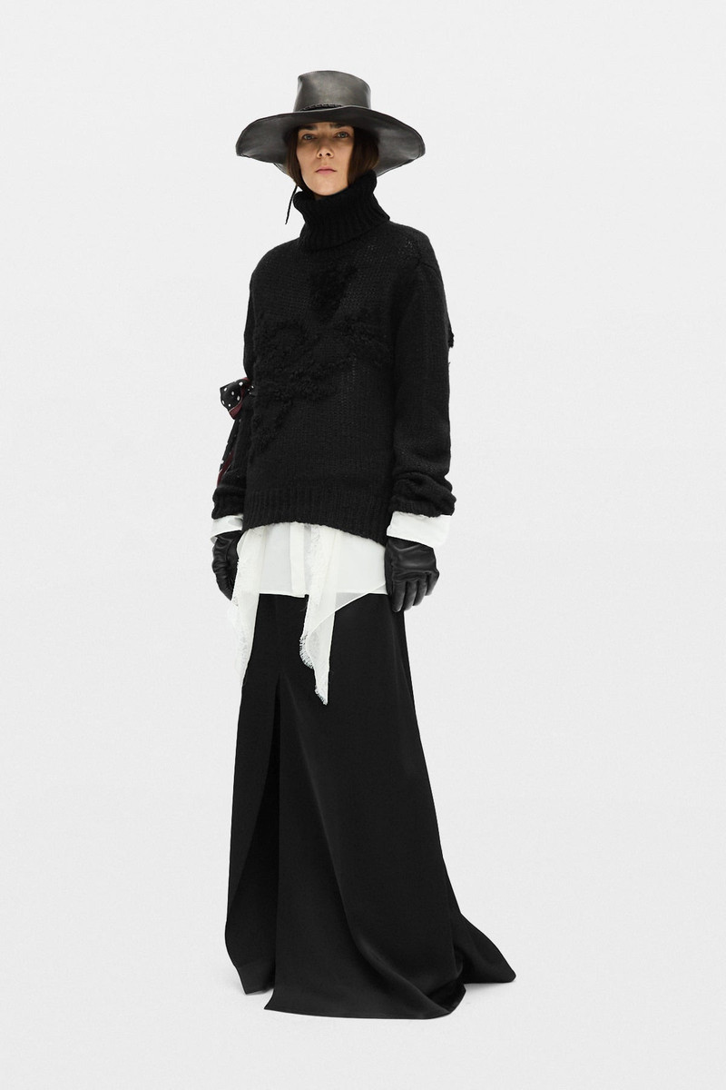 Sini Shirt with Silk Crepon Drap 4