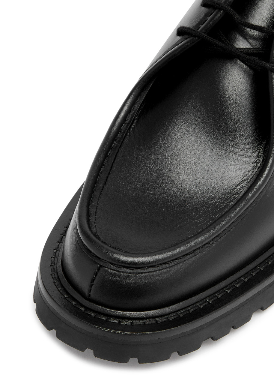 Legres Leather Derby Shoes - 3