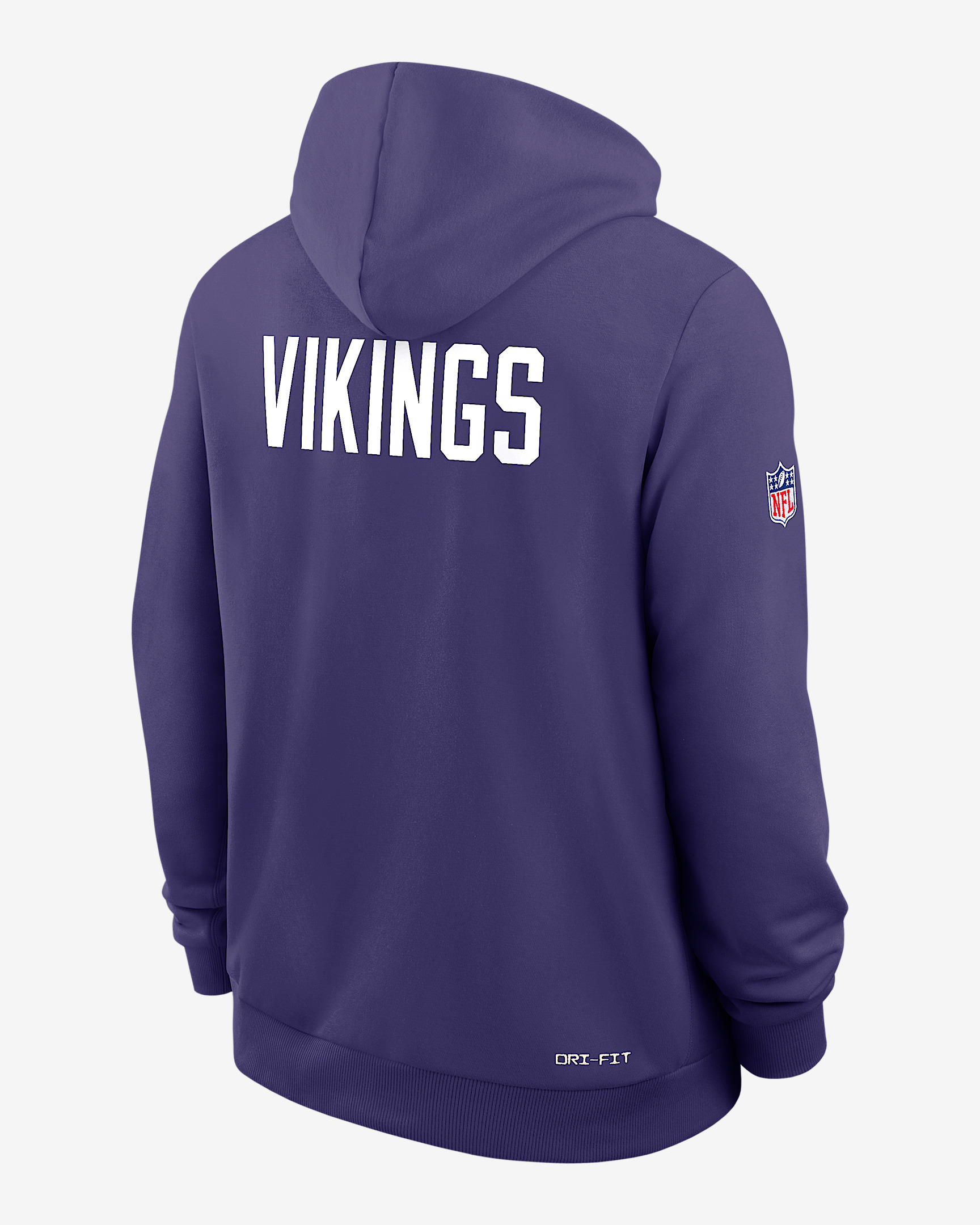 Minnesota Vikings Alt Offensive Set Play Sideline Men's Nike Dri-FIT NFL Pullover Hoodie - 2