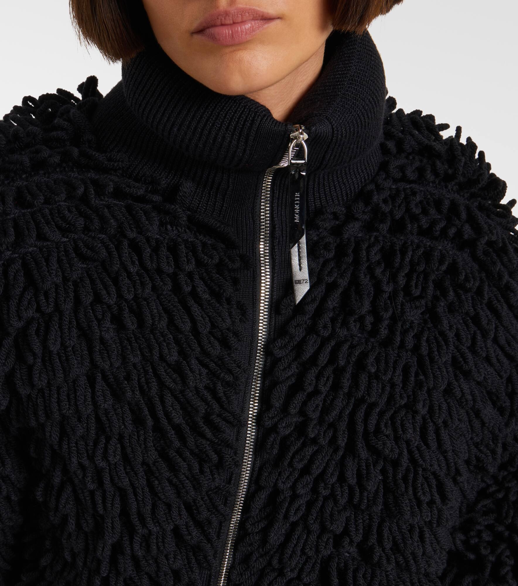 Wool-blend down jacket - 4