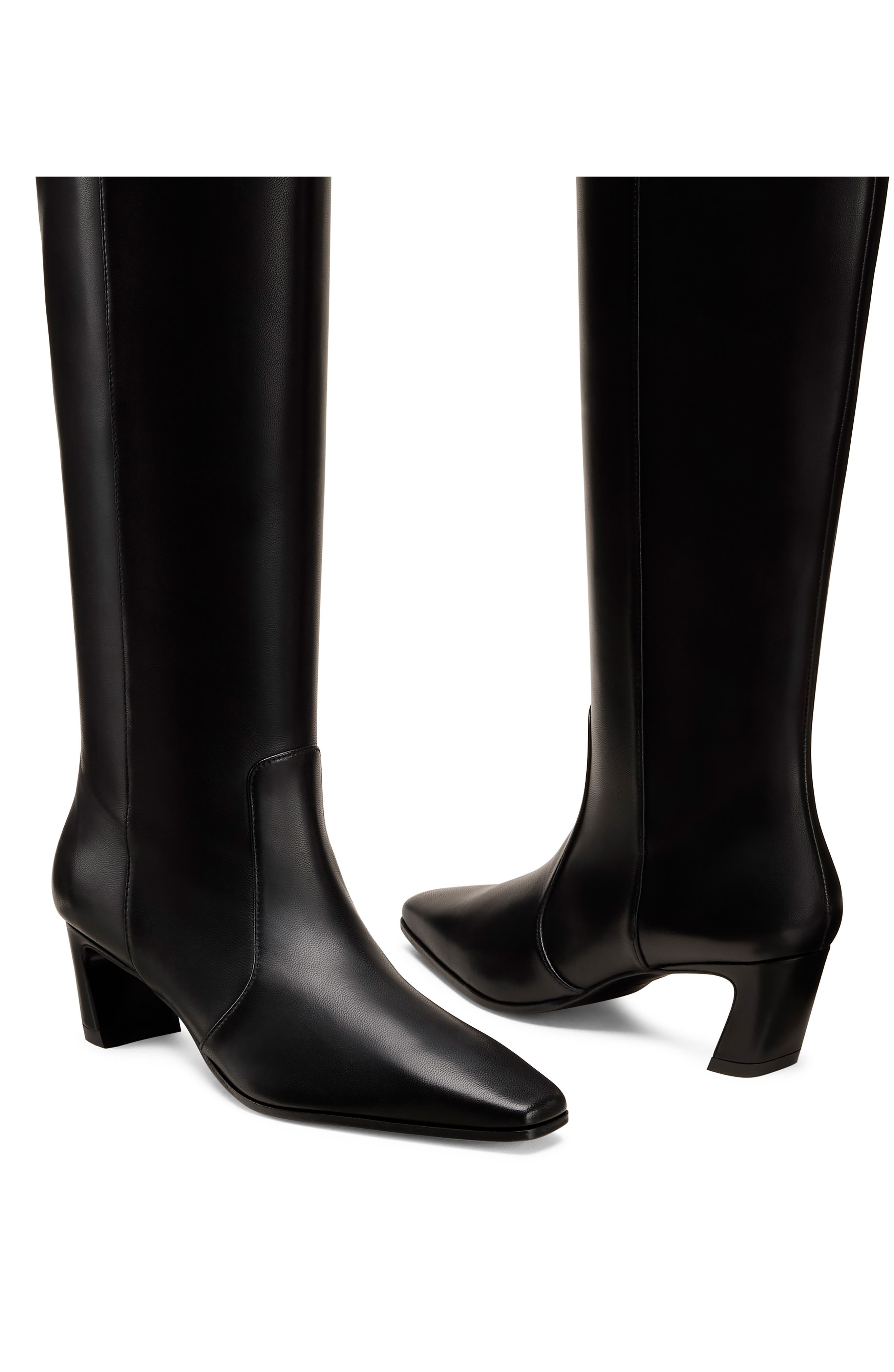 Stuart Weitzman Stassi Boot 50 in Black at Nordstrom - 3