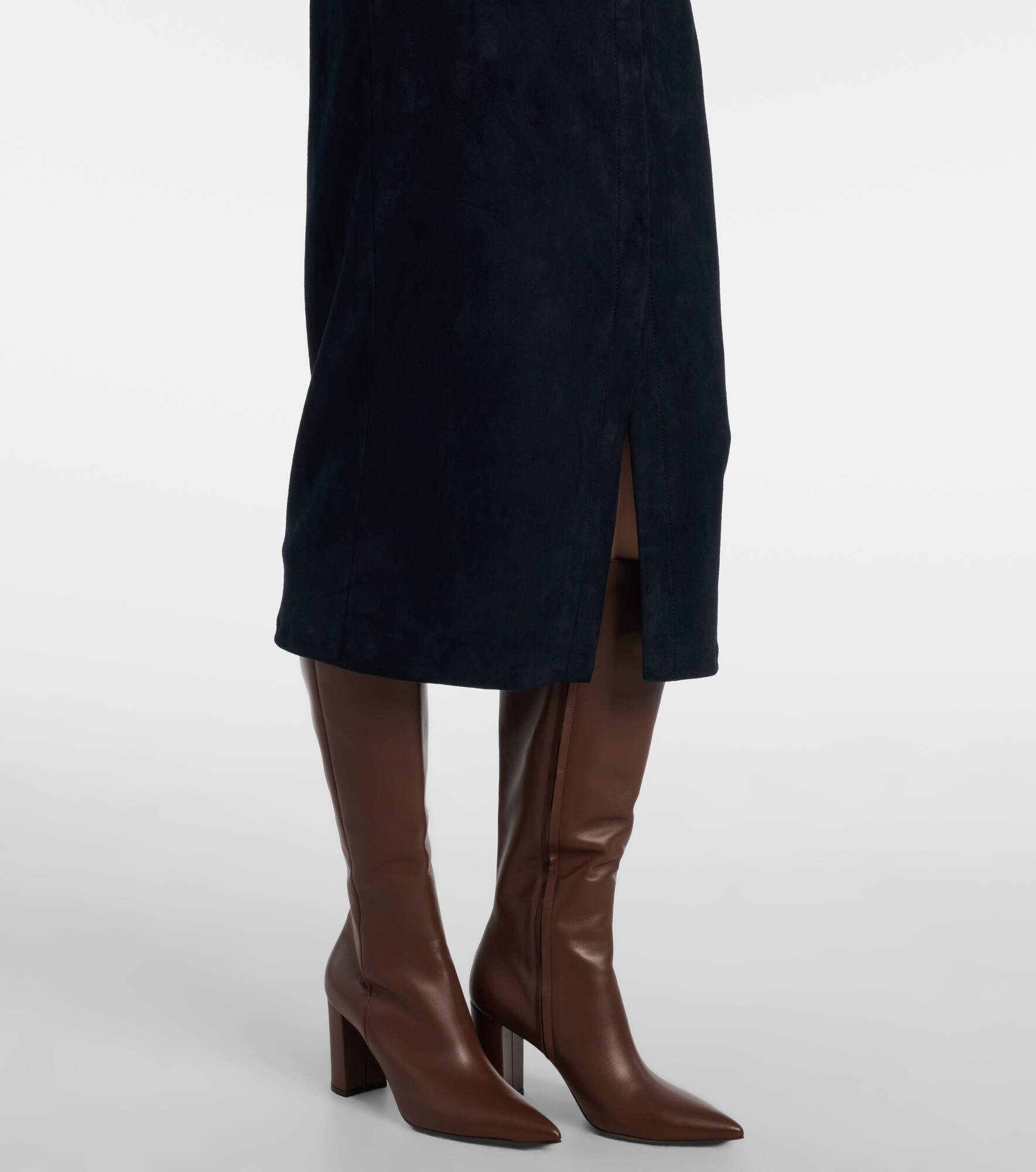 Becky suede shirtdress - 6
