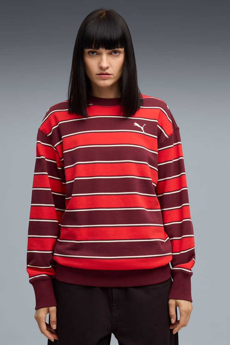 PUMA Premium ESS Stripe Crew Unisex outlook