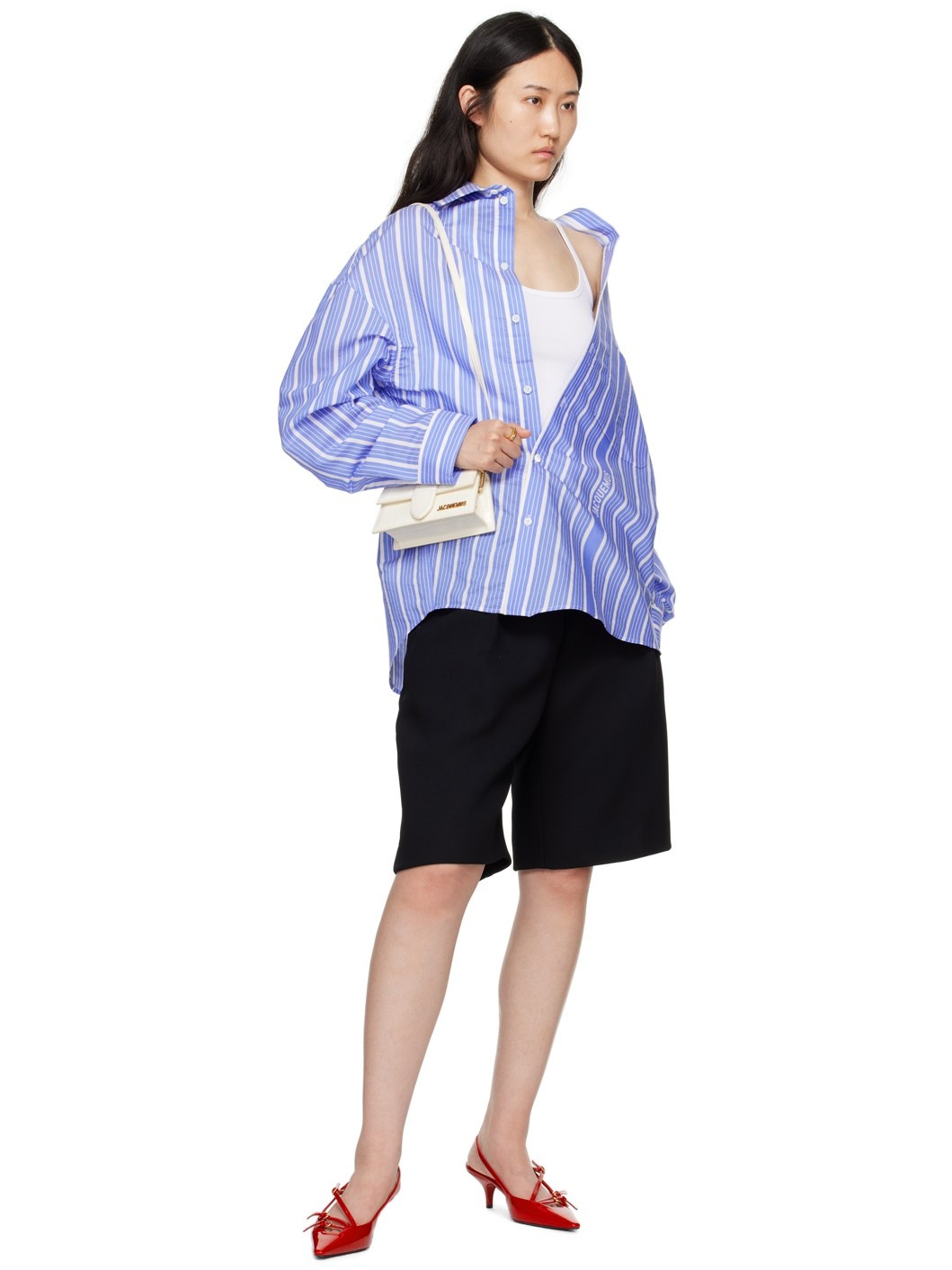 Blue Les Sculptures 'La chemise Cuadro' Shirt - 4