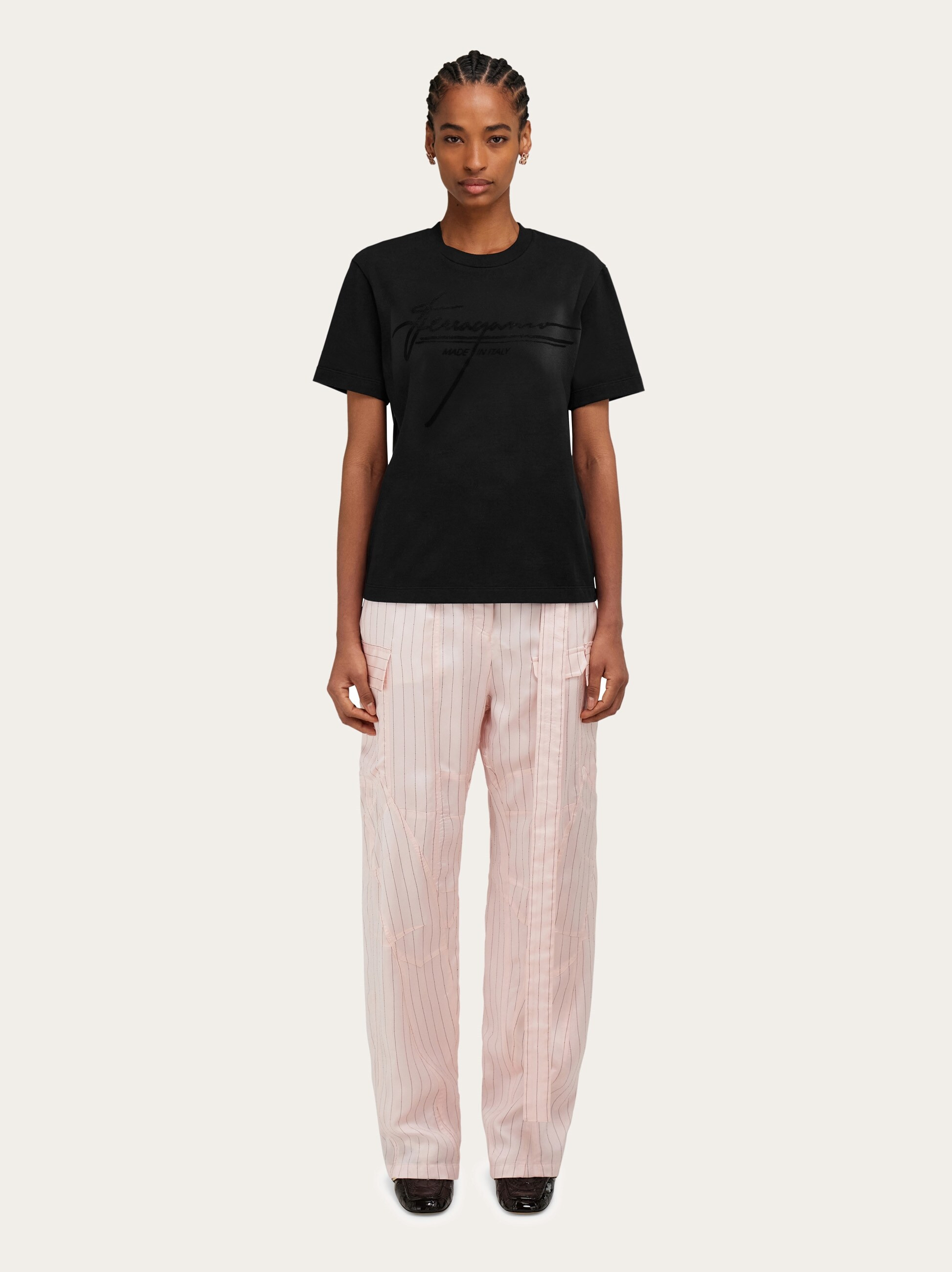 T-shirt with signature detail - 4