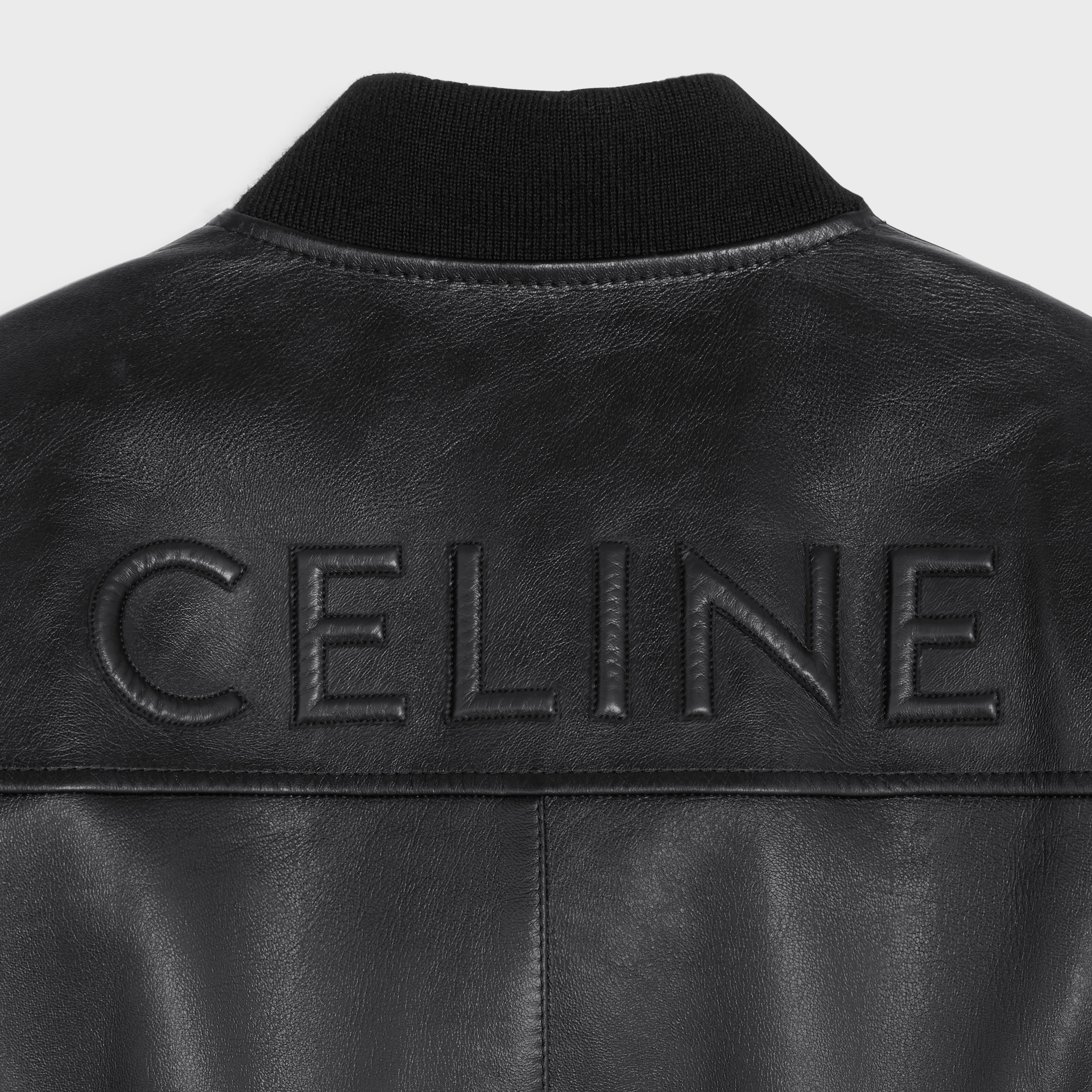 Celine blouson jacket in soft lambskin - 4