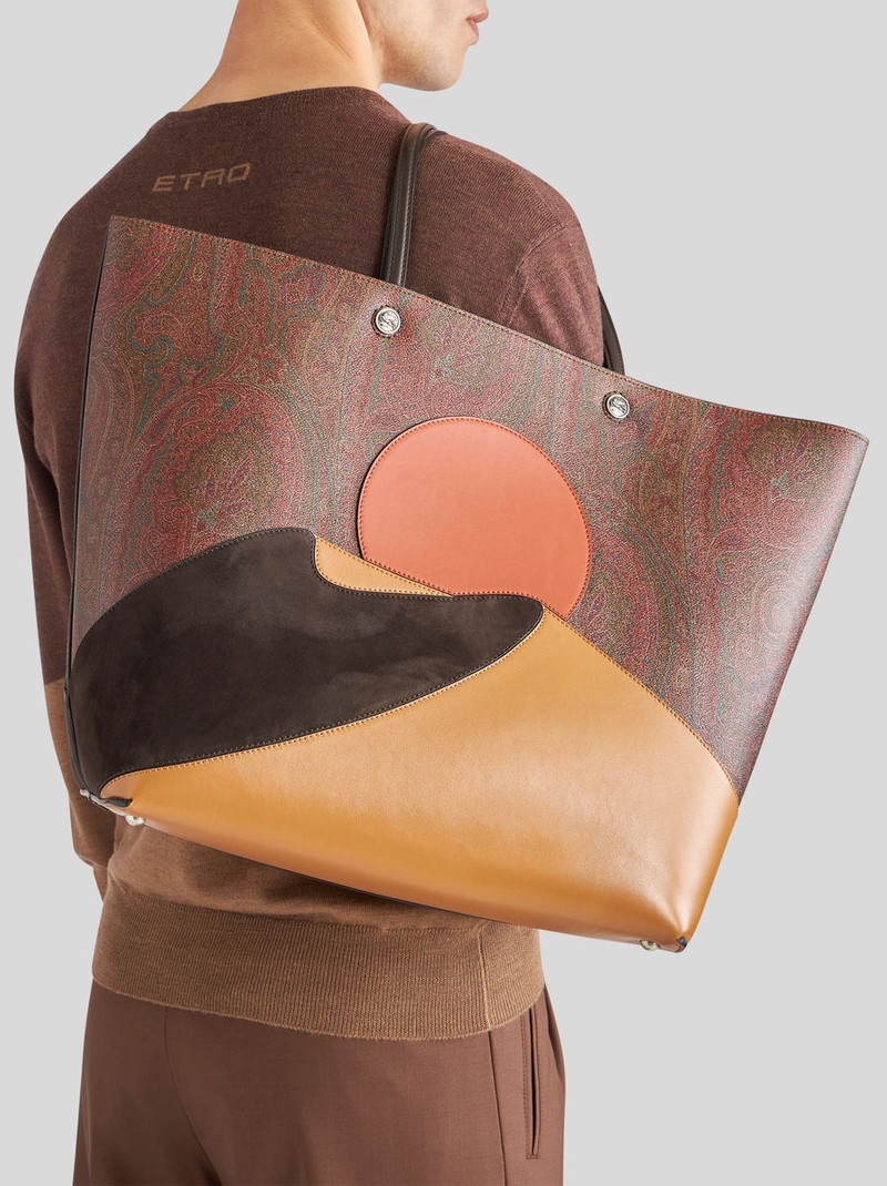 MAXI ETRO ESSENTIAL BAG WITH PATCH 3