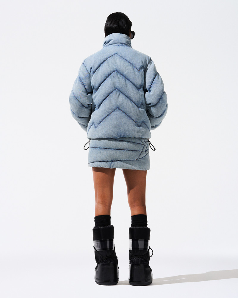 Denim Puffer Jacket 3