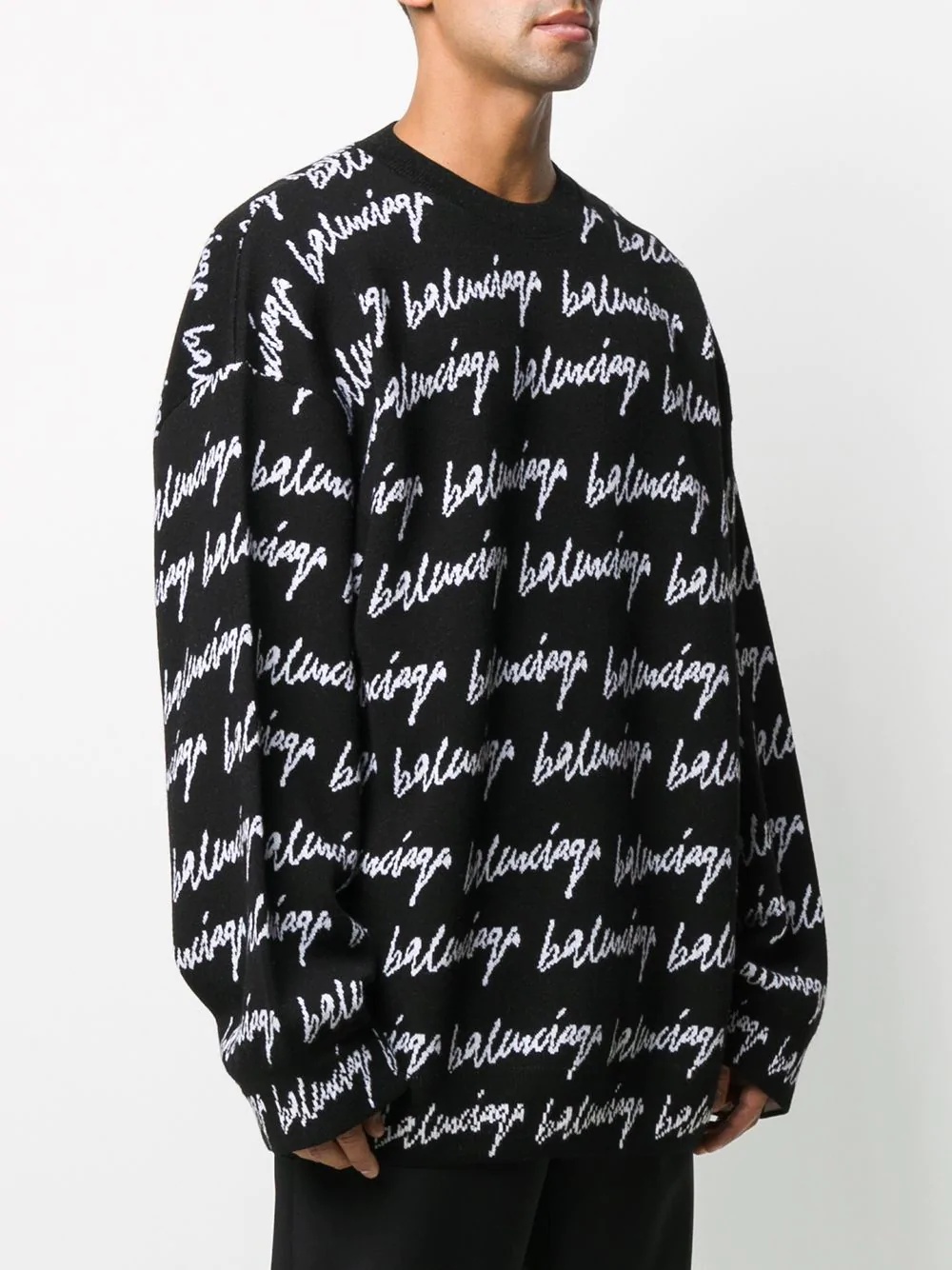 all-over logo jumper - 3